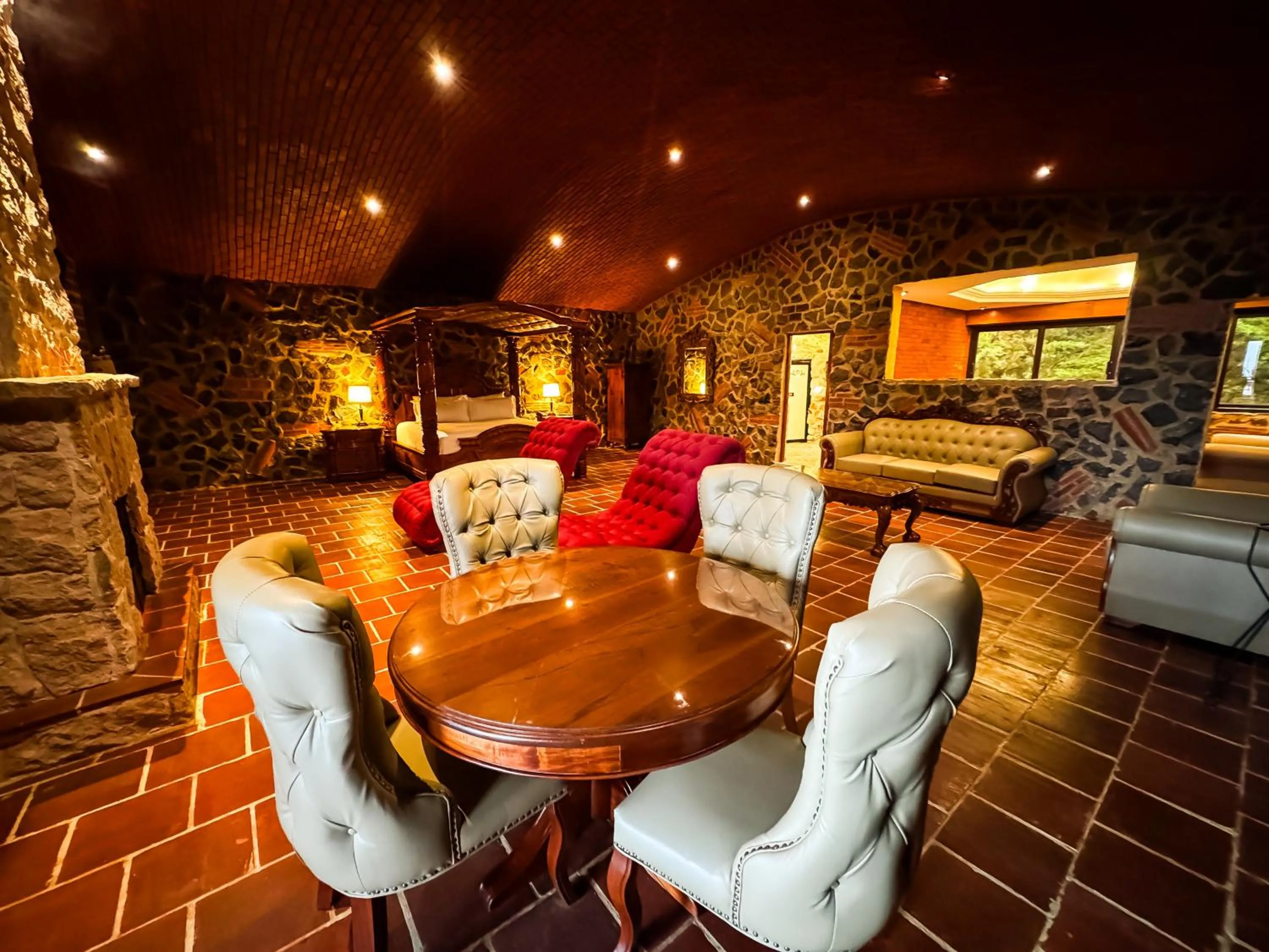 Bedroom in Le Suisse Spa
