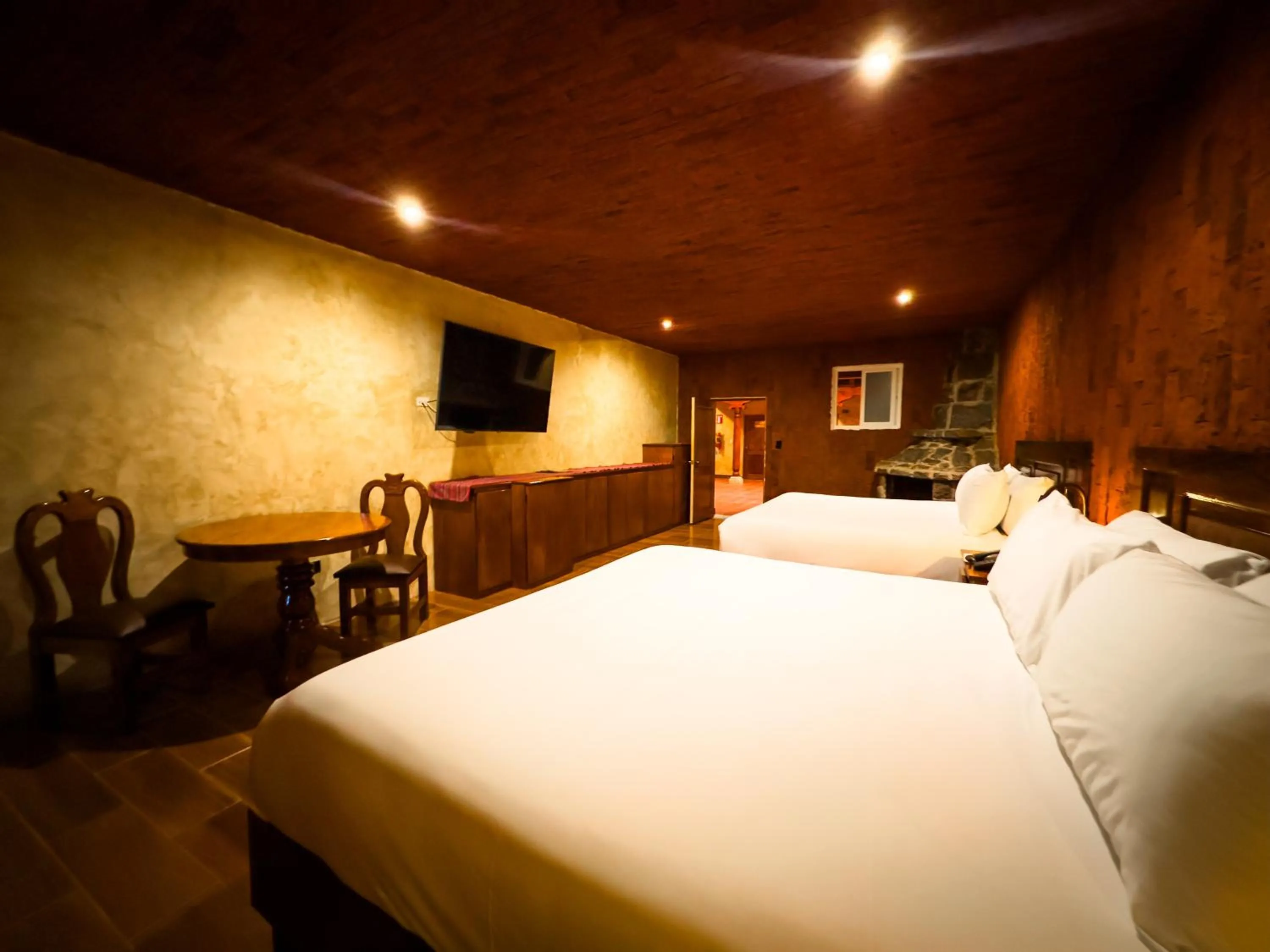 Bed in Le Suisse Spa