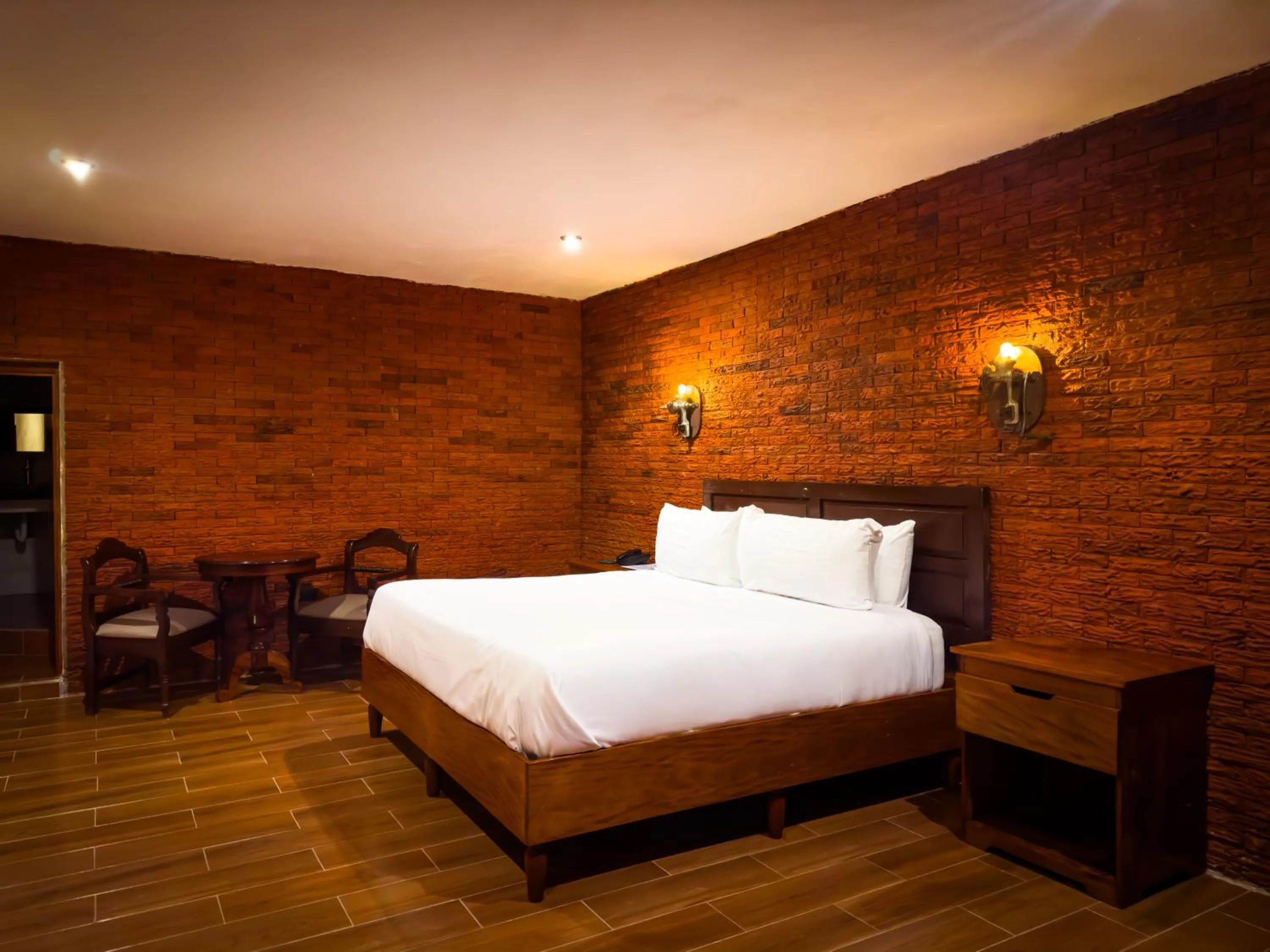 Bed in Le Suisse Spa