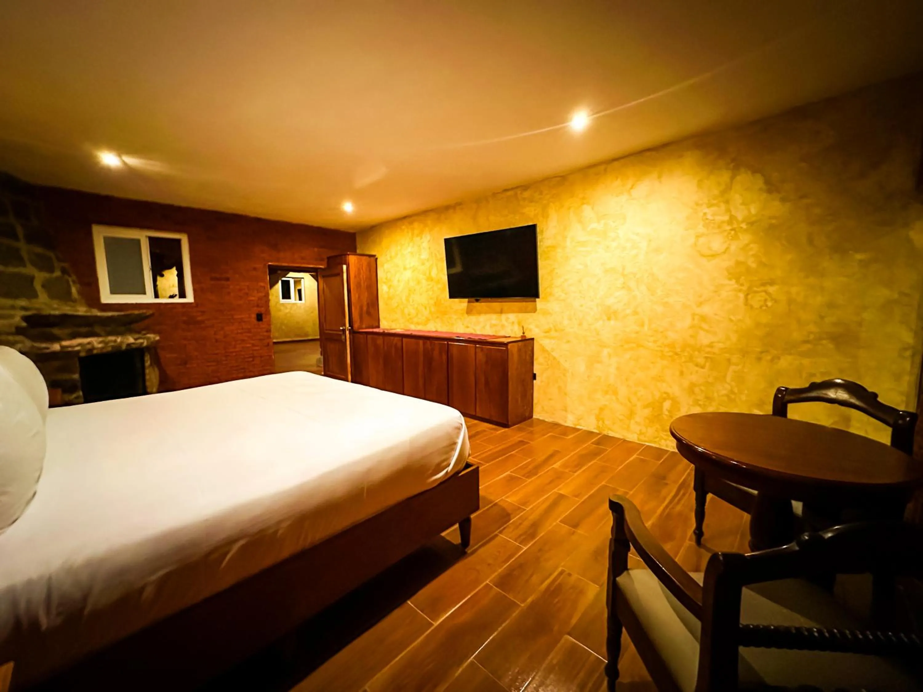 Bed in Le Suisse Spa