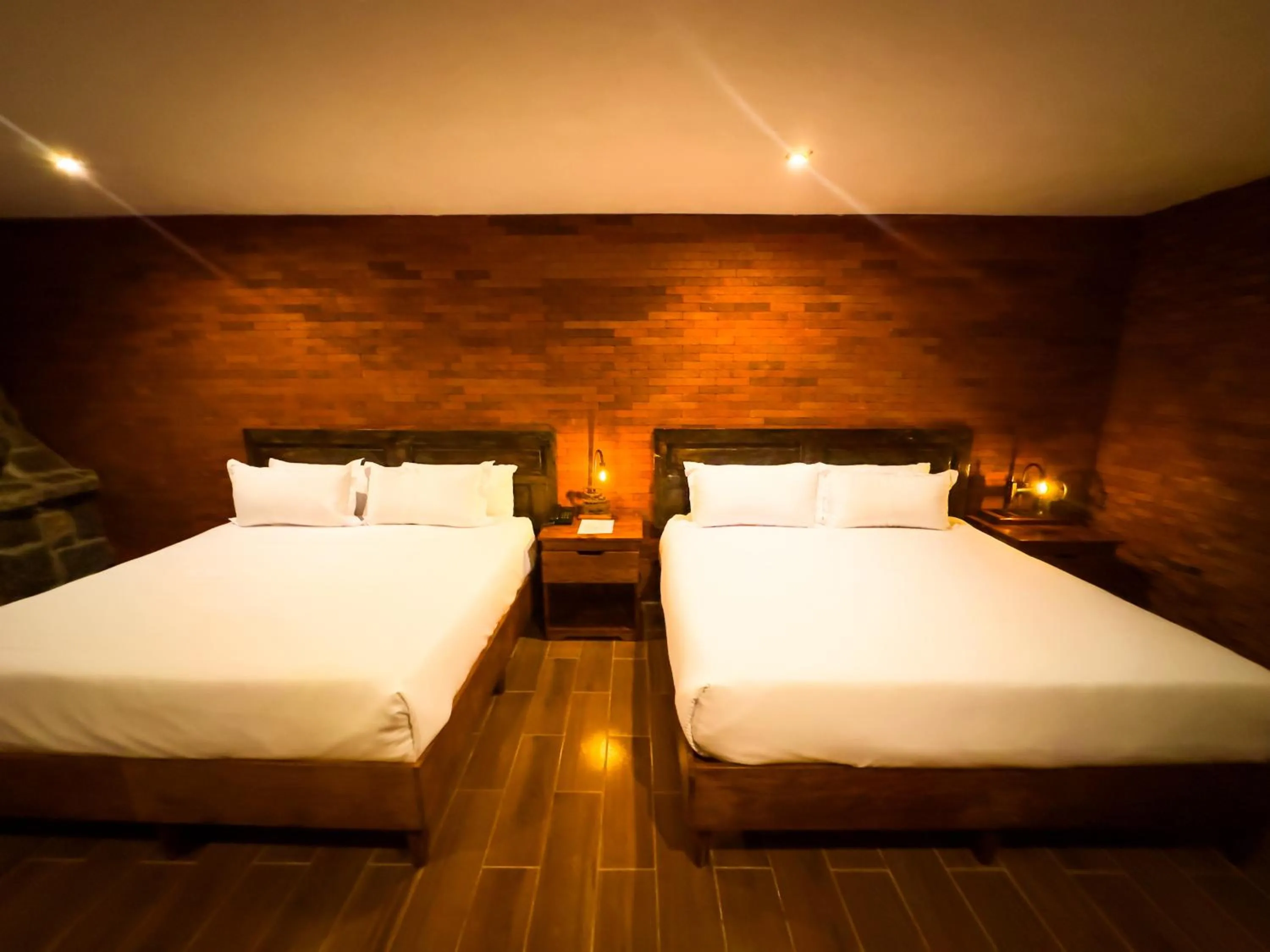 Bed in Le Suisse Spa