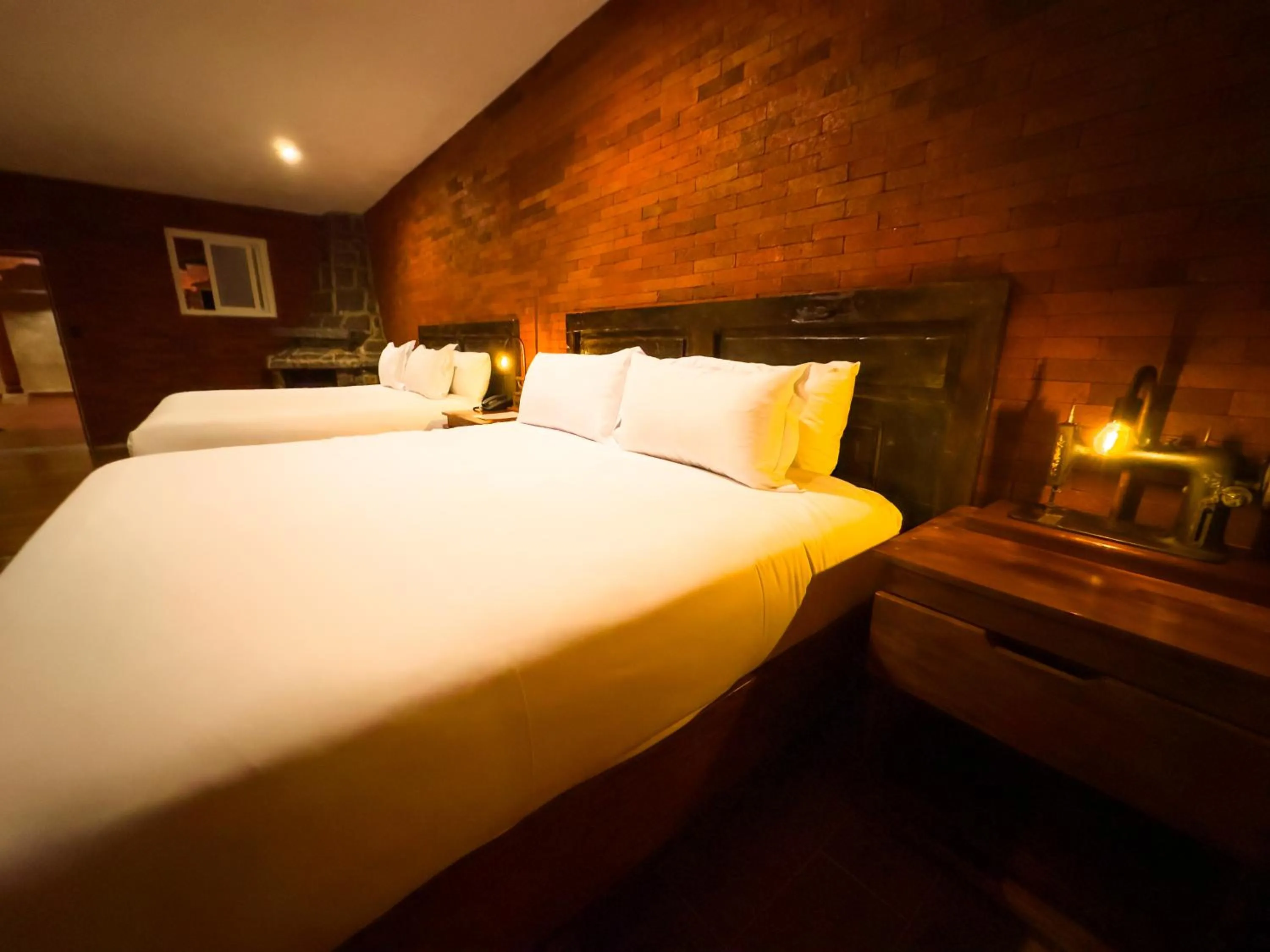 Bed in Le Suisse Spa