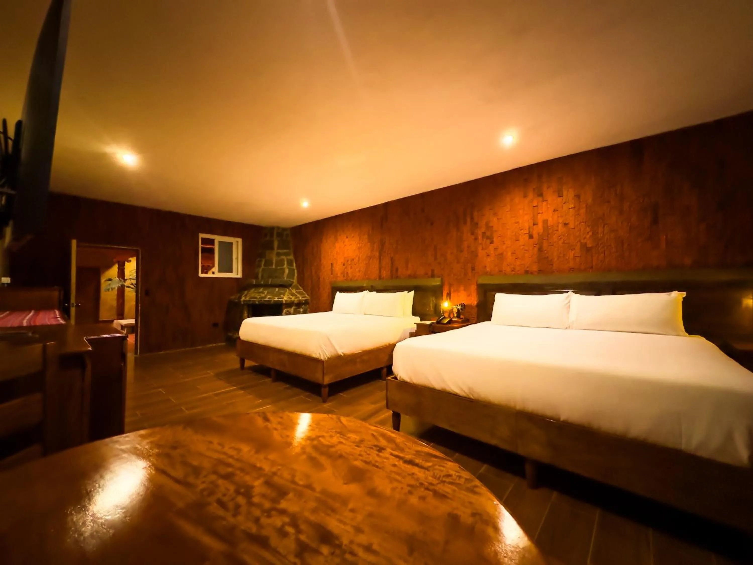 Bed in Le Suisse Spa