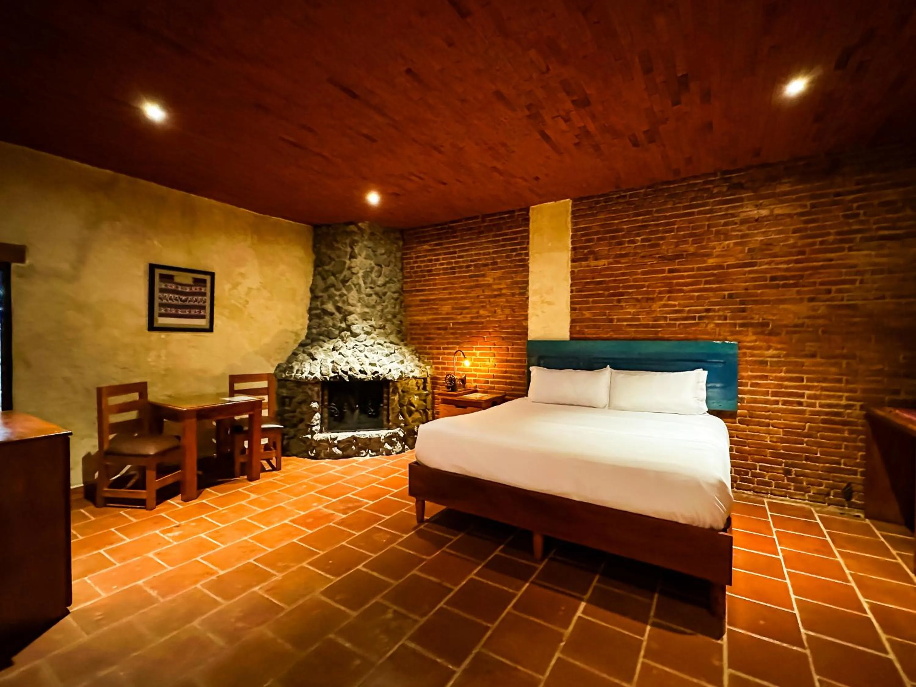 Bed in Le Suisse Spa