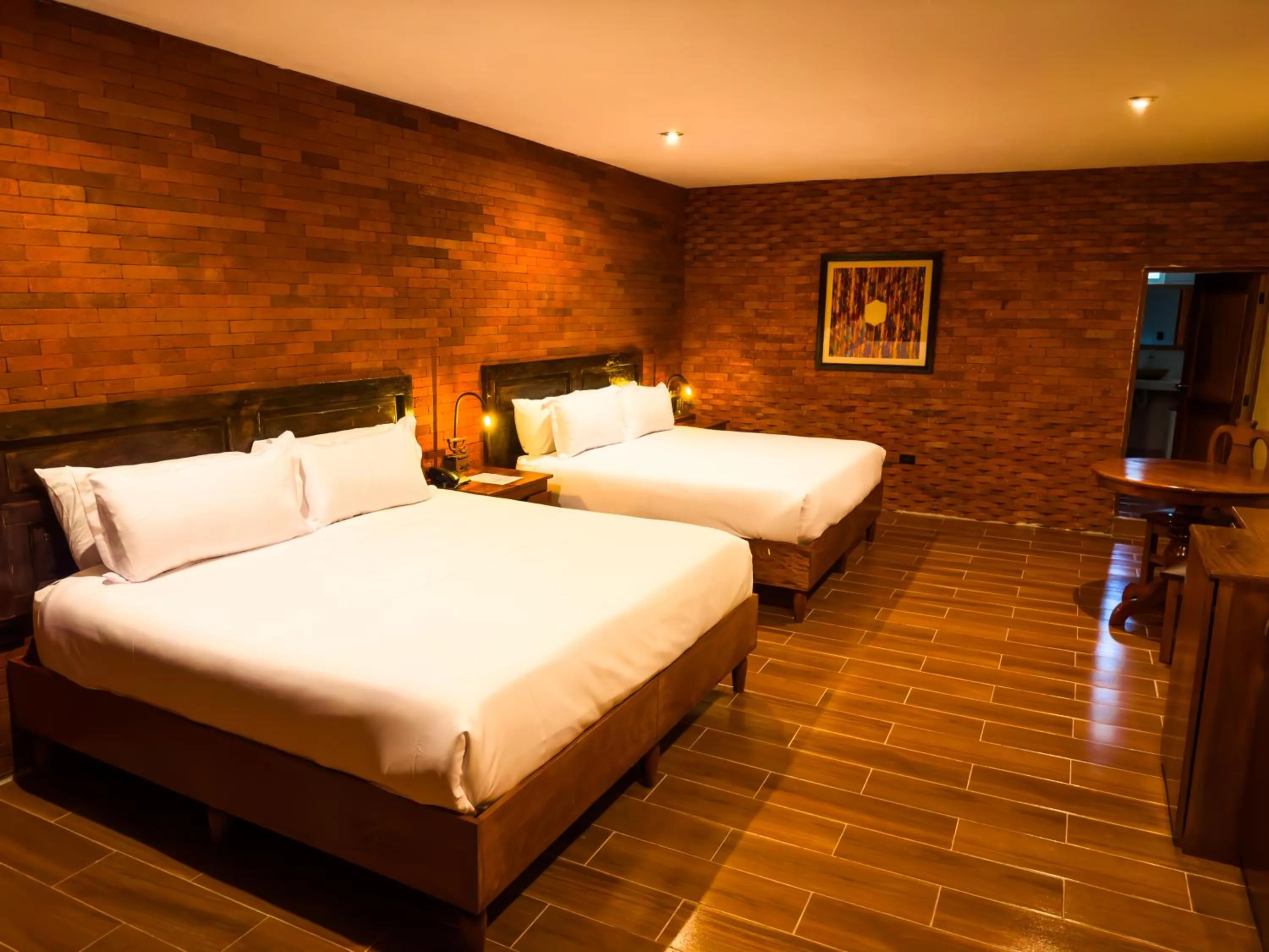Bed in Le Suisse Spa