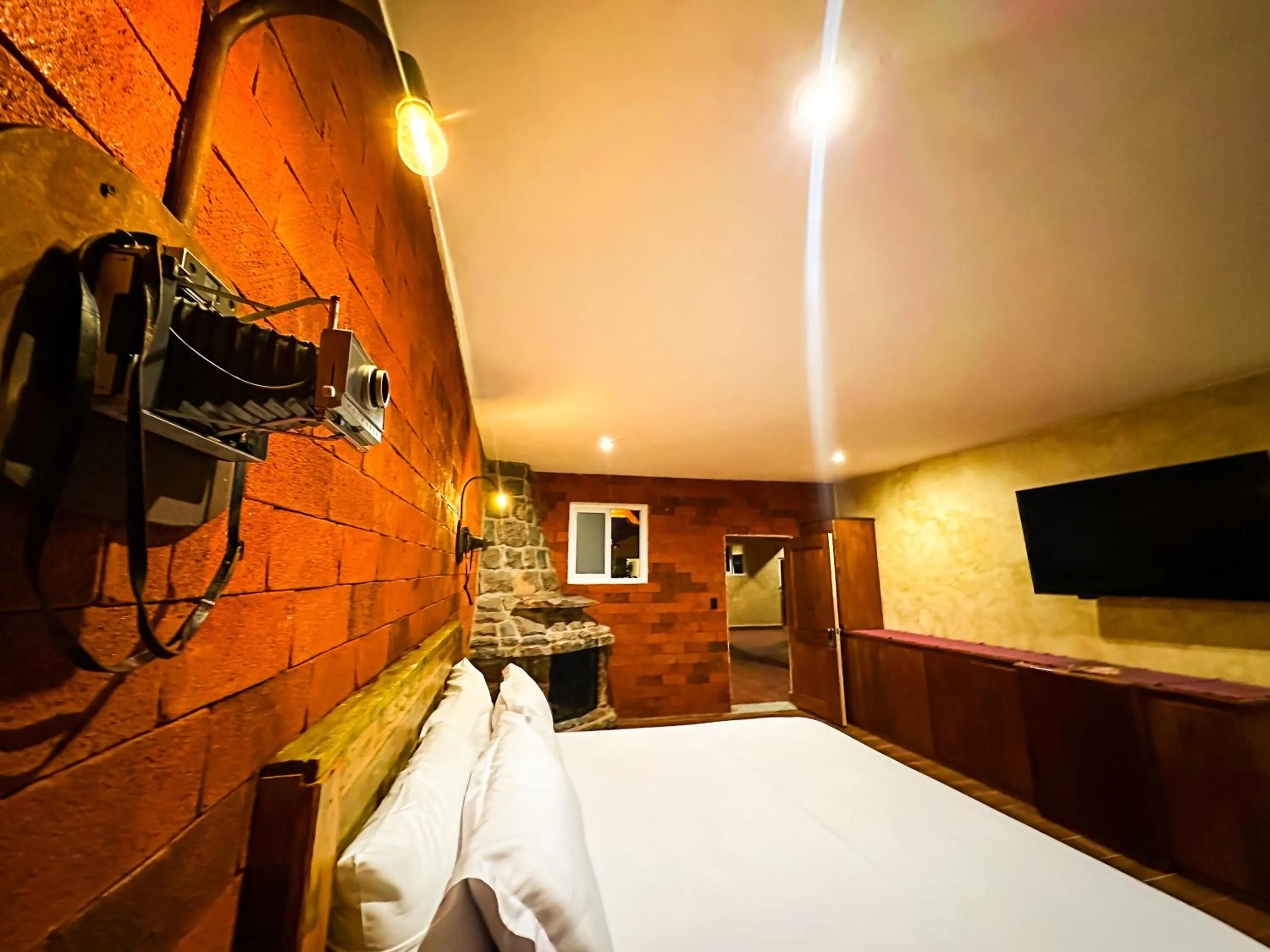 Bed in Le Suisse Spa
