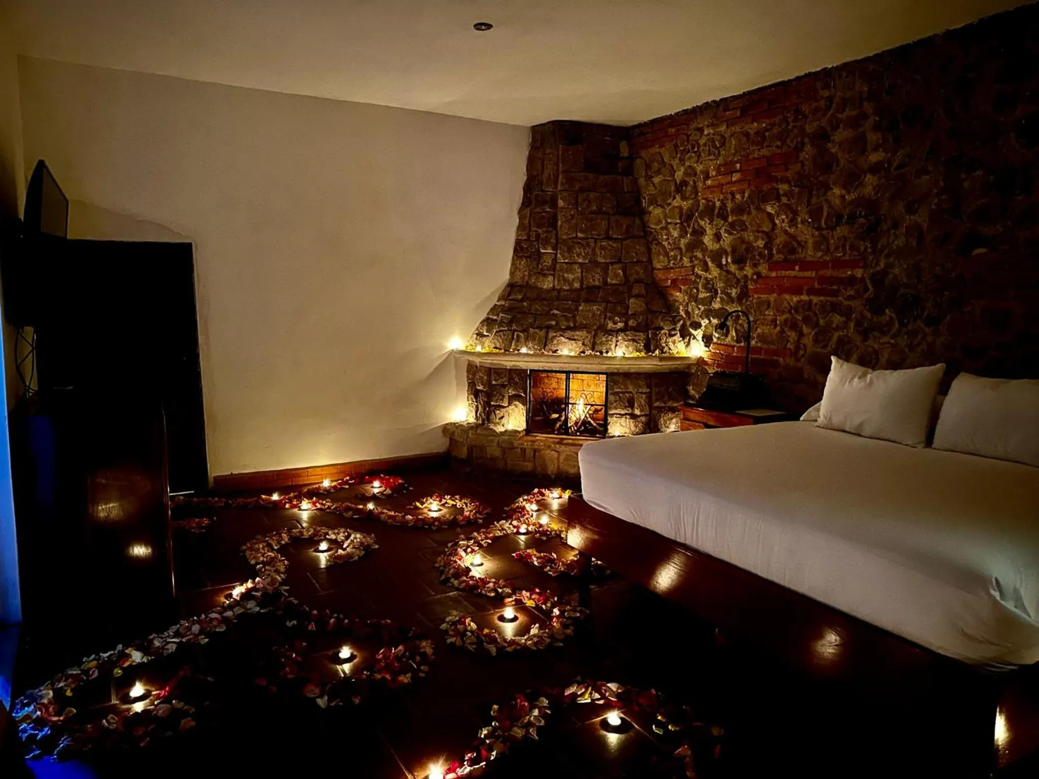 Bed in Le Suisse Spa