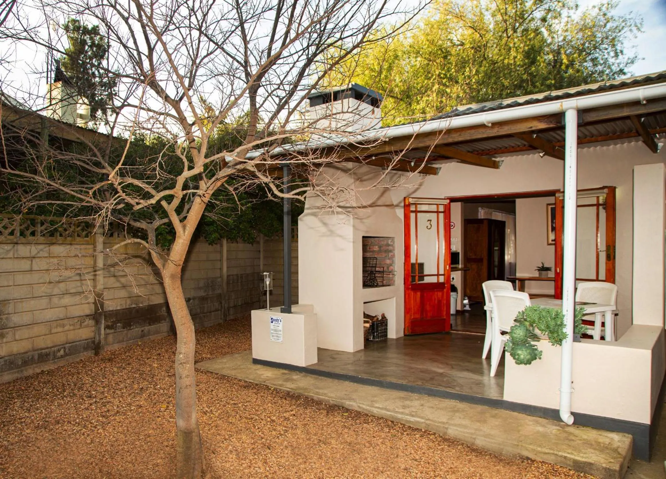 Patio in Sandy's Place