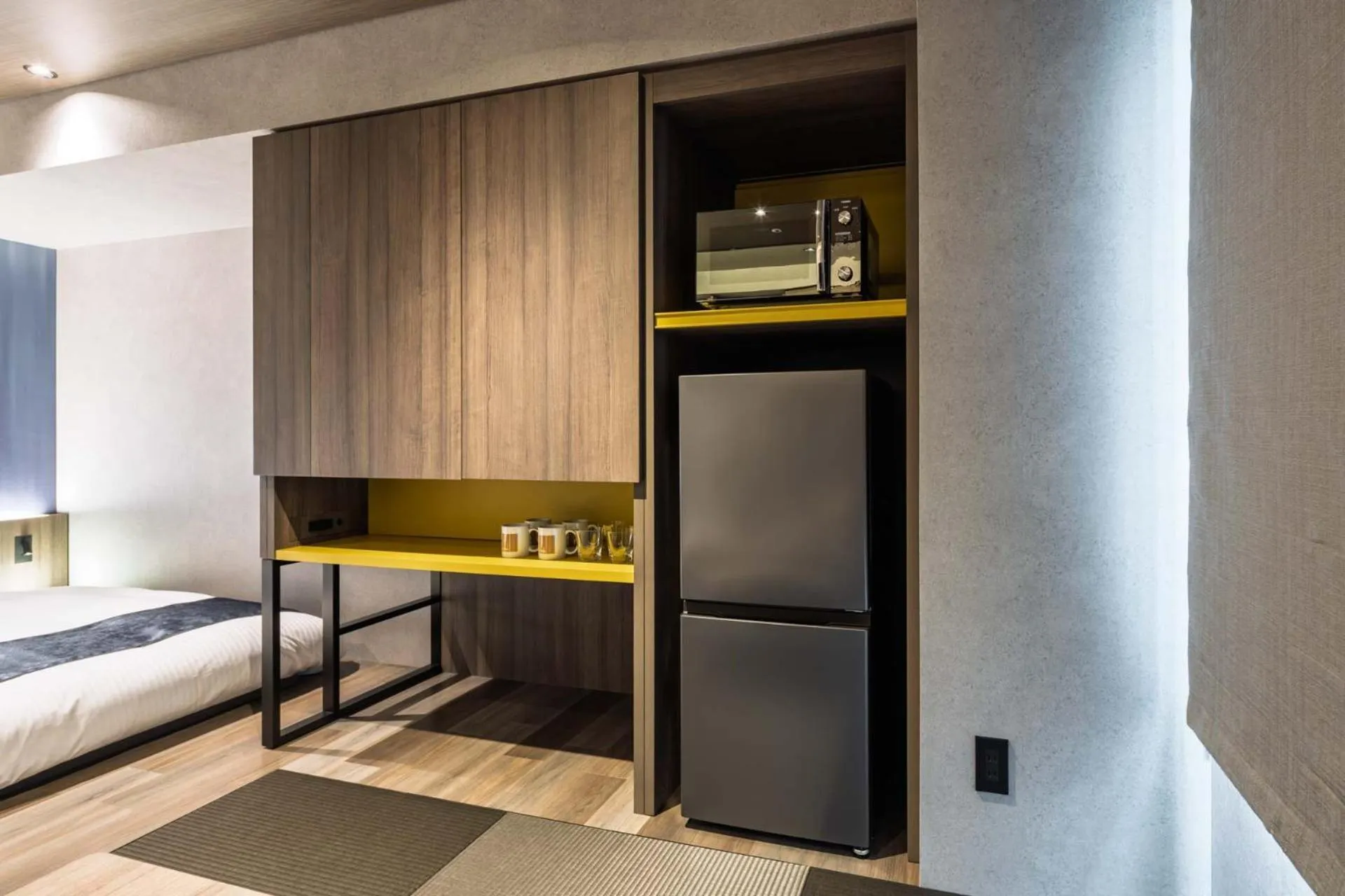 Photo of the whole room, Bed in &Here OSAKA NAMBA