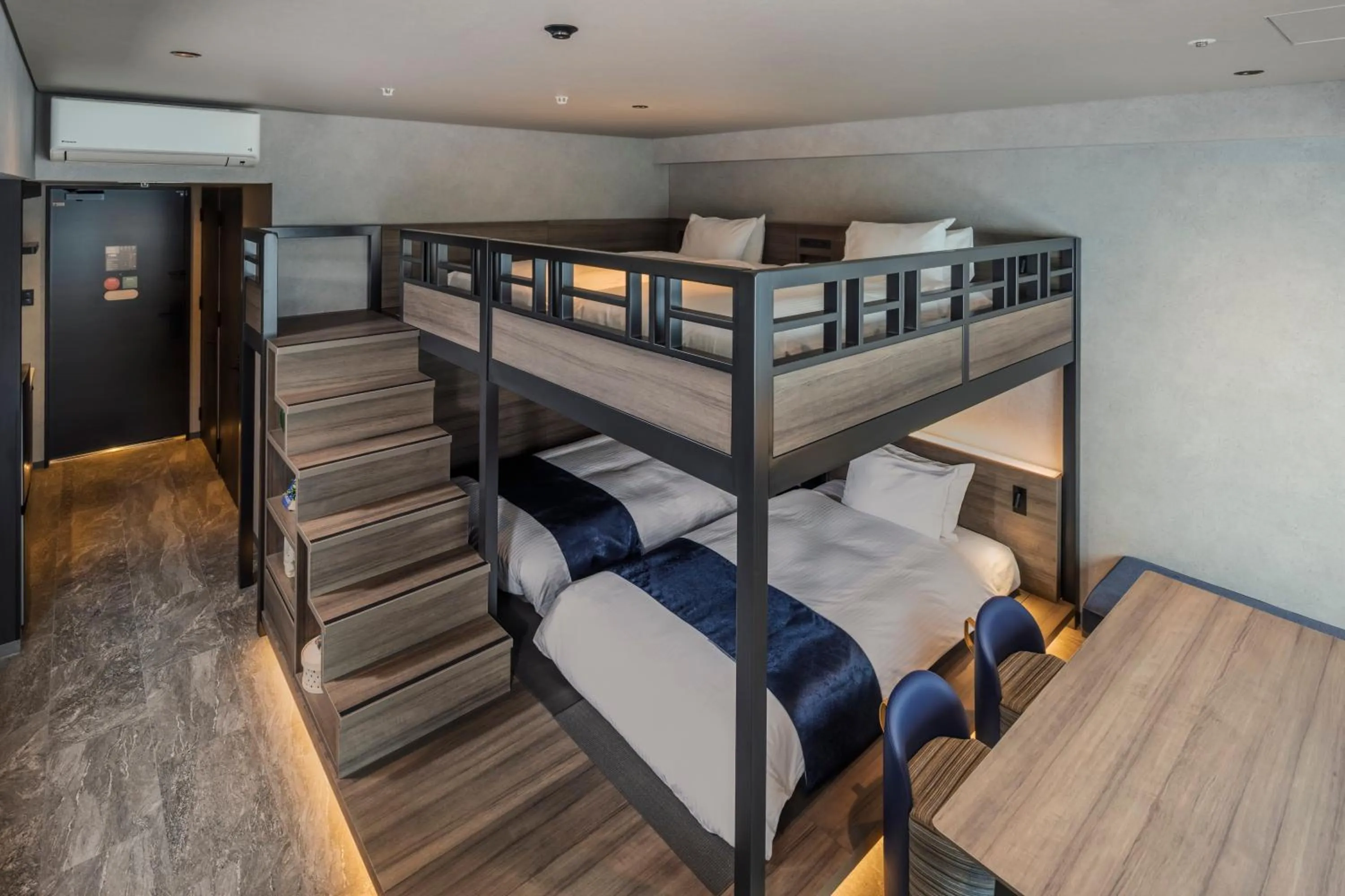 Photo of the whole room, Bed in &Here OSAKA NAMBA