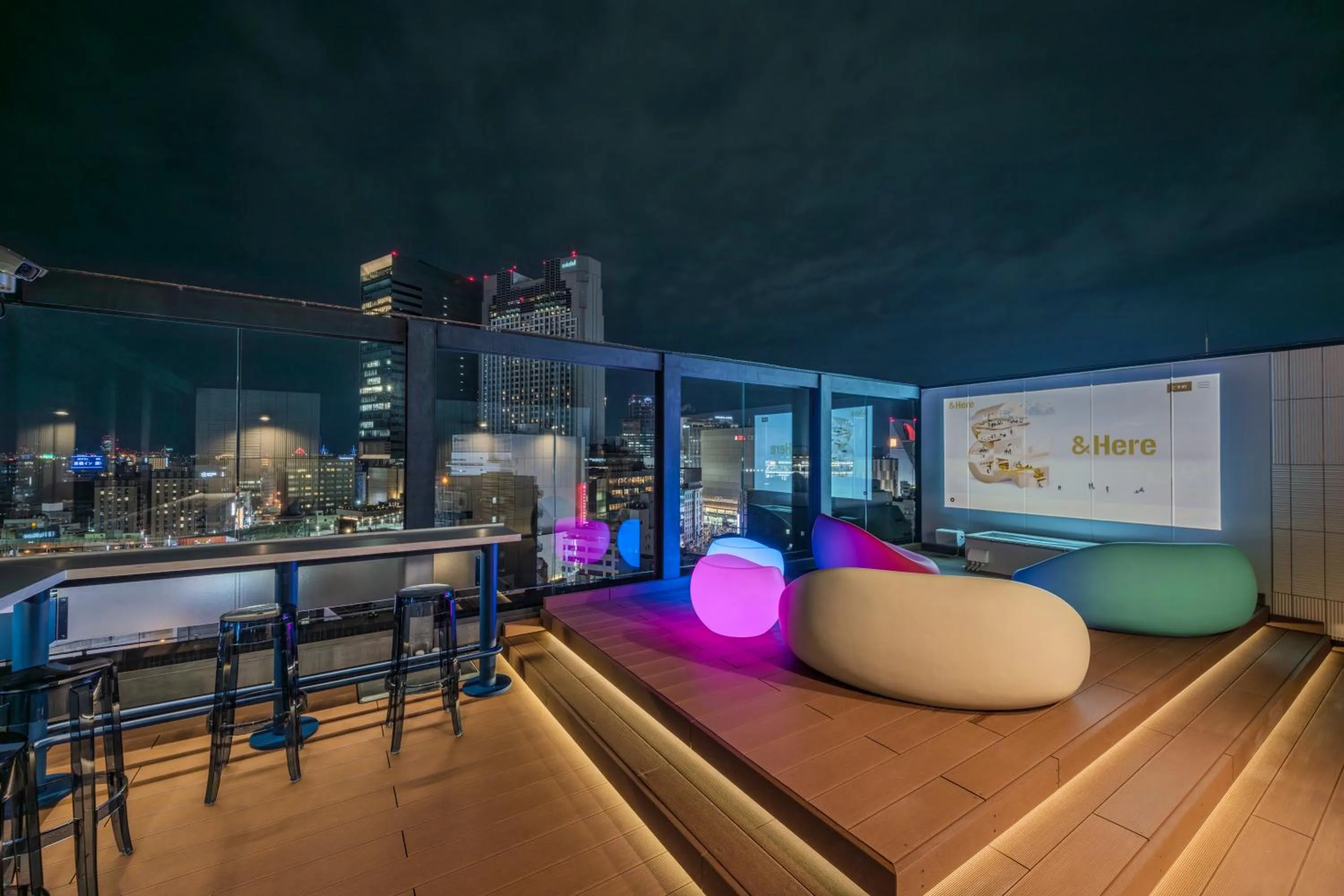 Balcony/Terrace in &Here OSAKA NAMBA