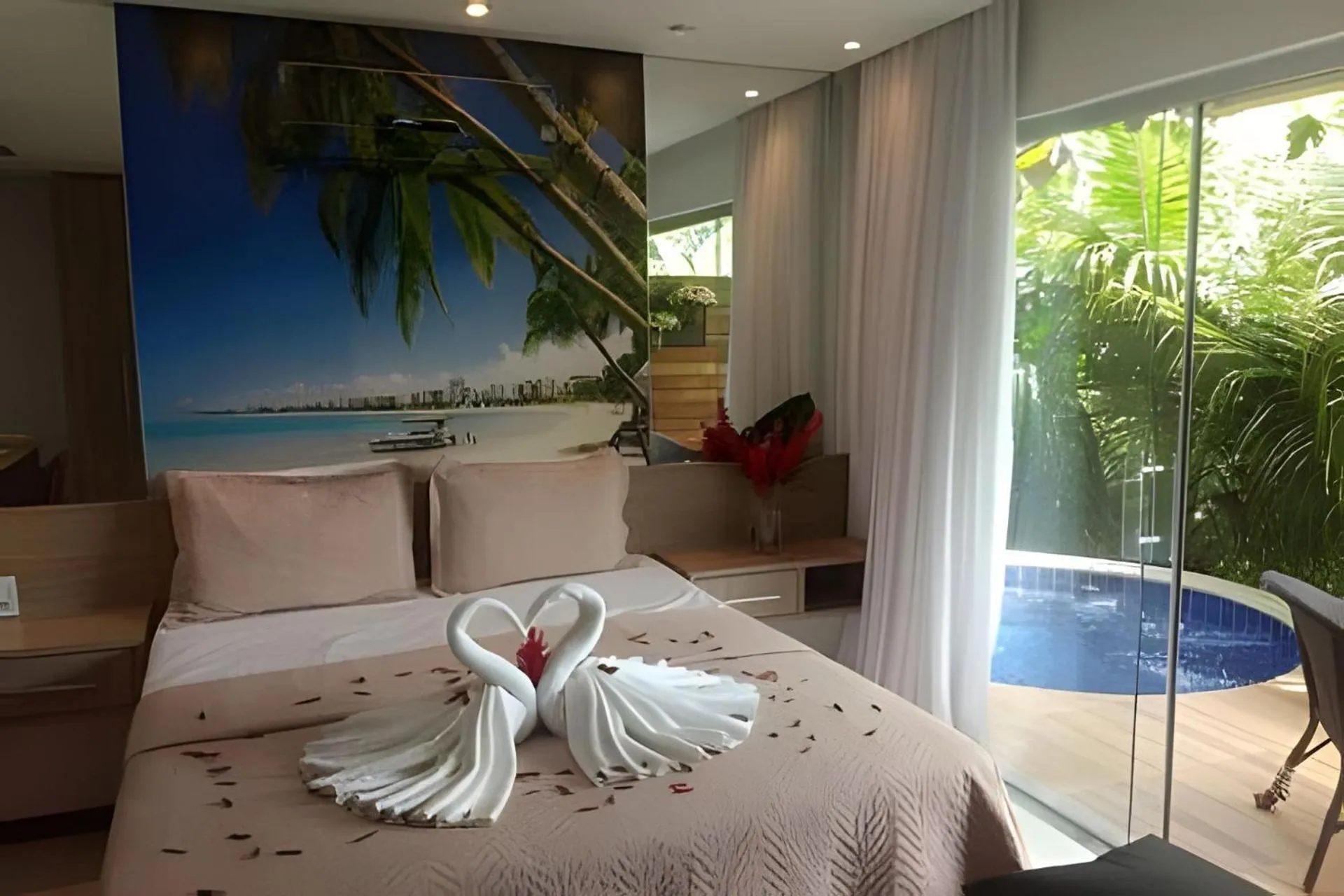 Bed in Villas do Pratagy