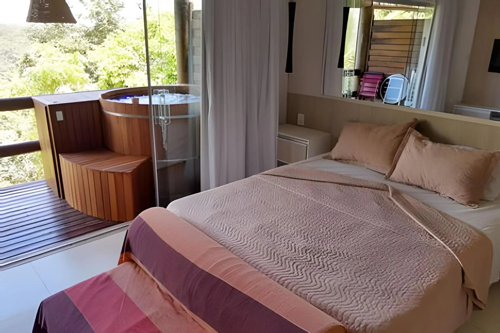 Bed in Villas do Pratagy
