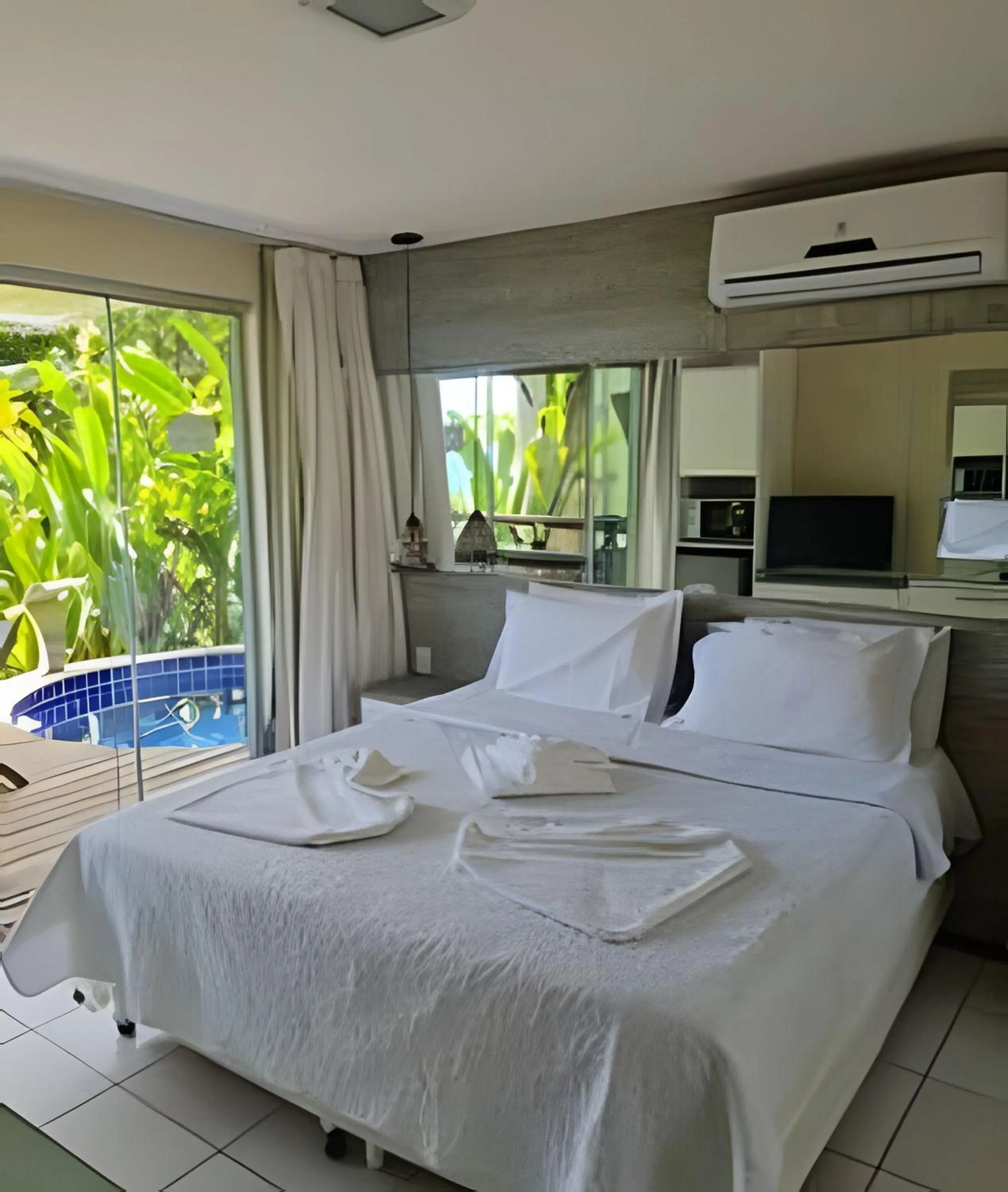 Bed in Villas do Pratagy