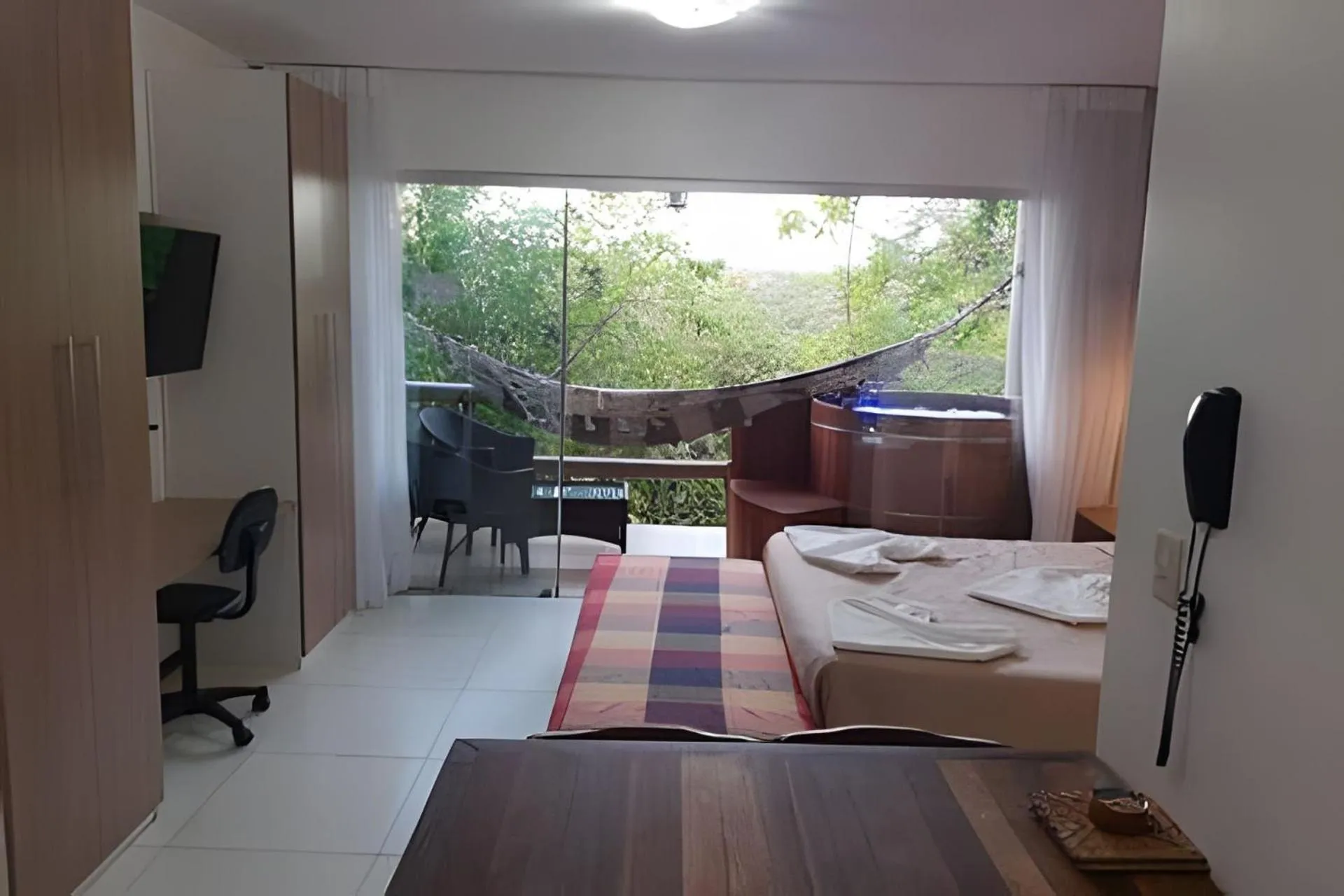 Bed in Villas do Pratagy