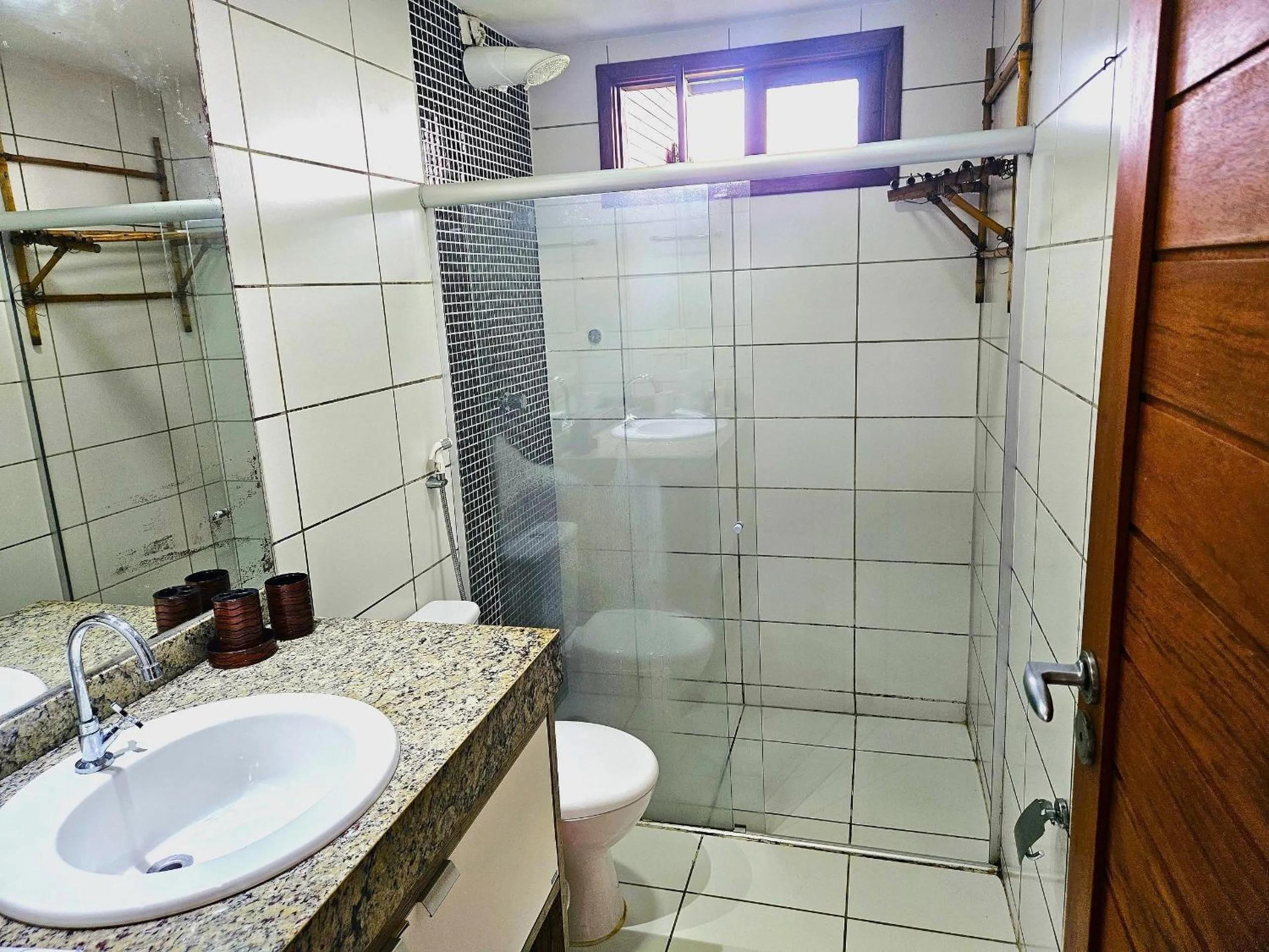 Shower in Villas do Pratagy
