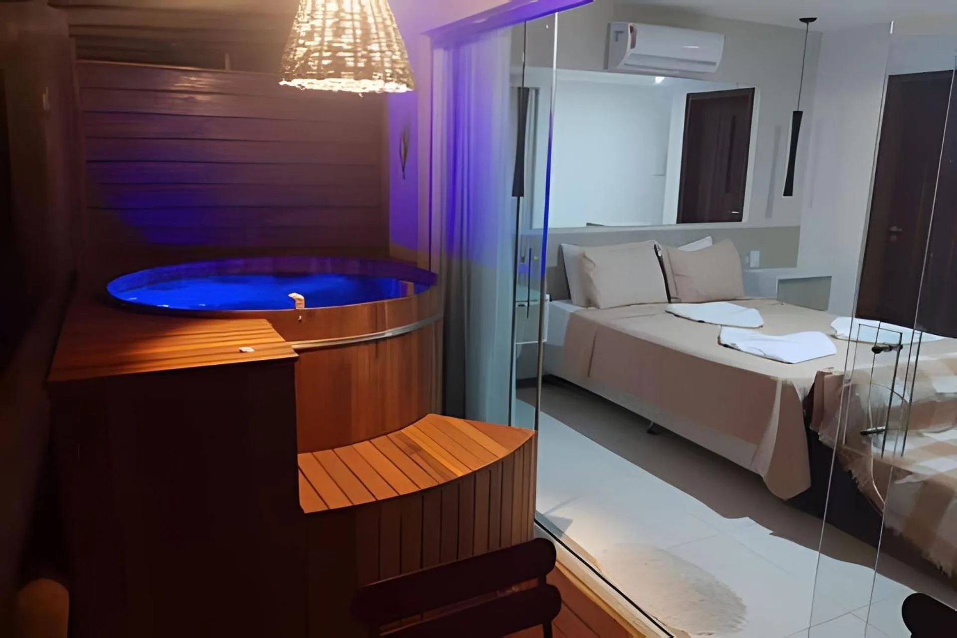 Bed in Villas do Pratagy