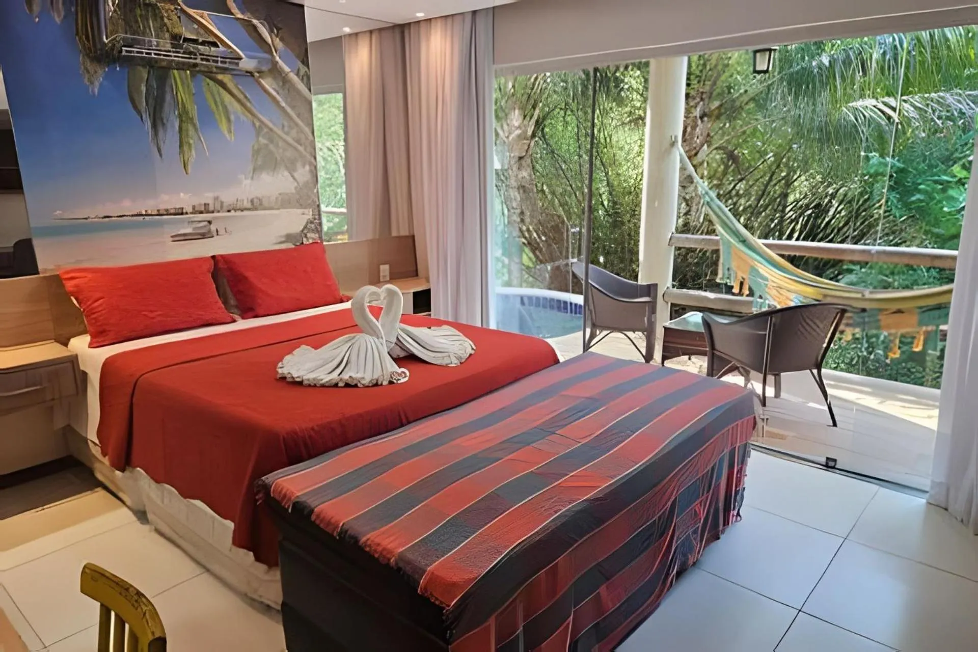 Bed in Villas do Pratagy