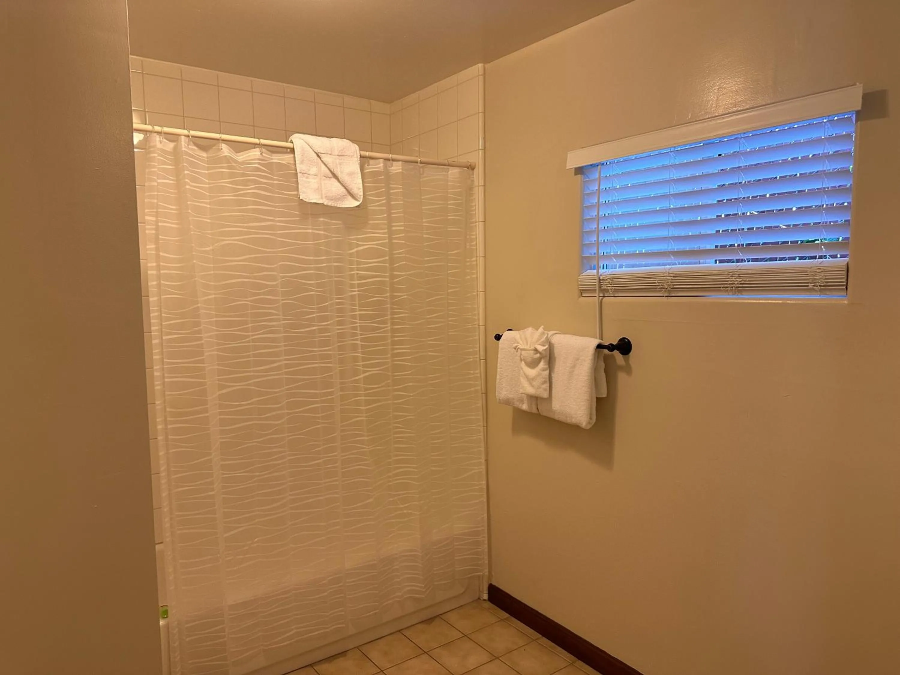 Shower in Lee Vining Motel