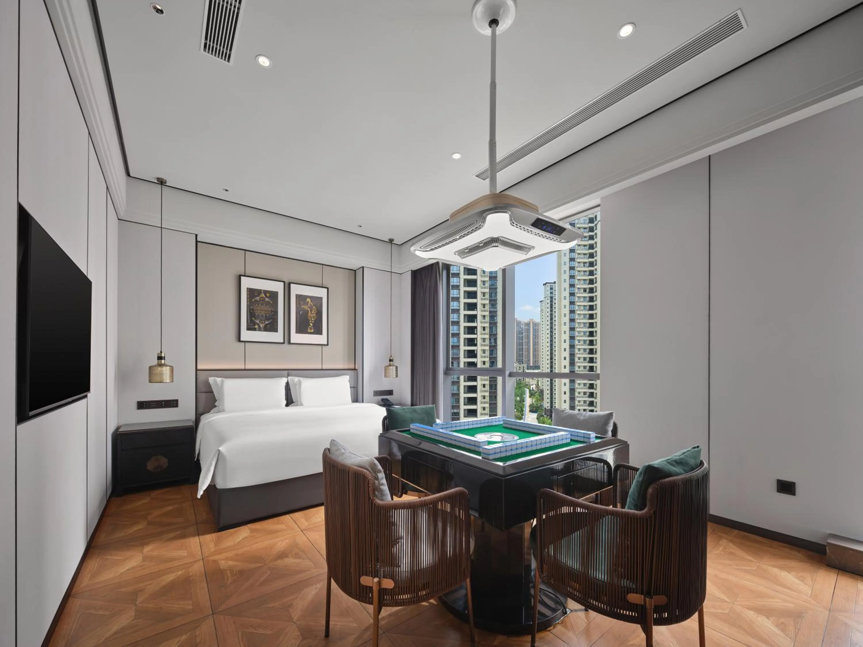 Bed in Wanda Realm Yudu Ganzhou