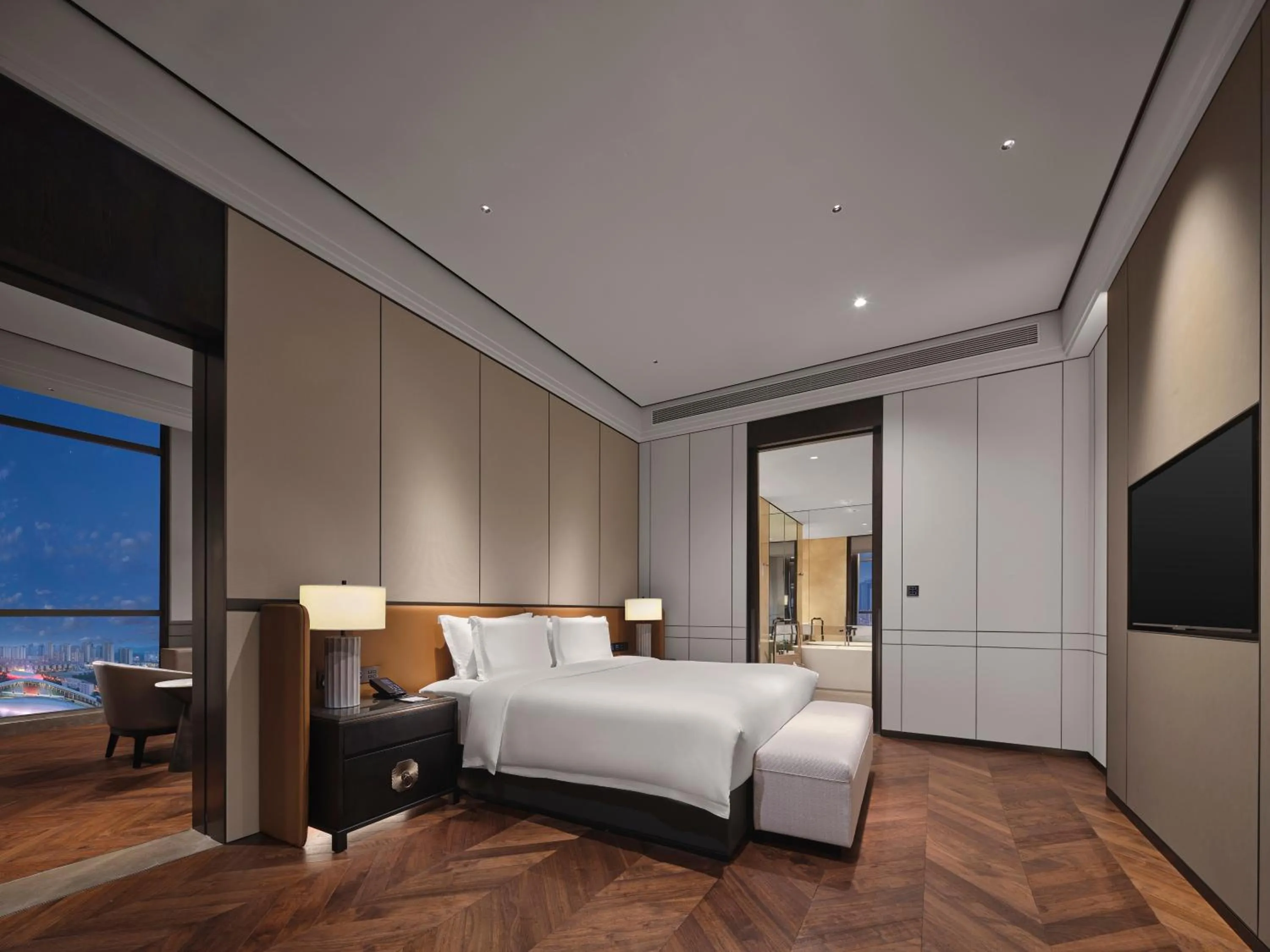 Bed in Wanda Realm Yudu Ganzhou