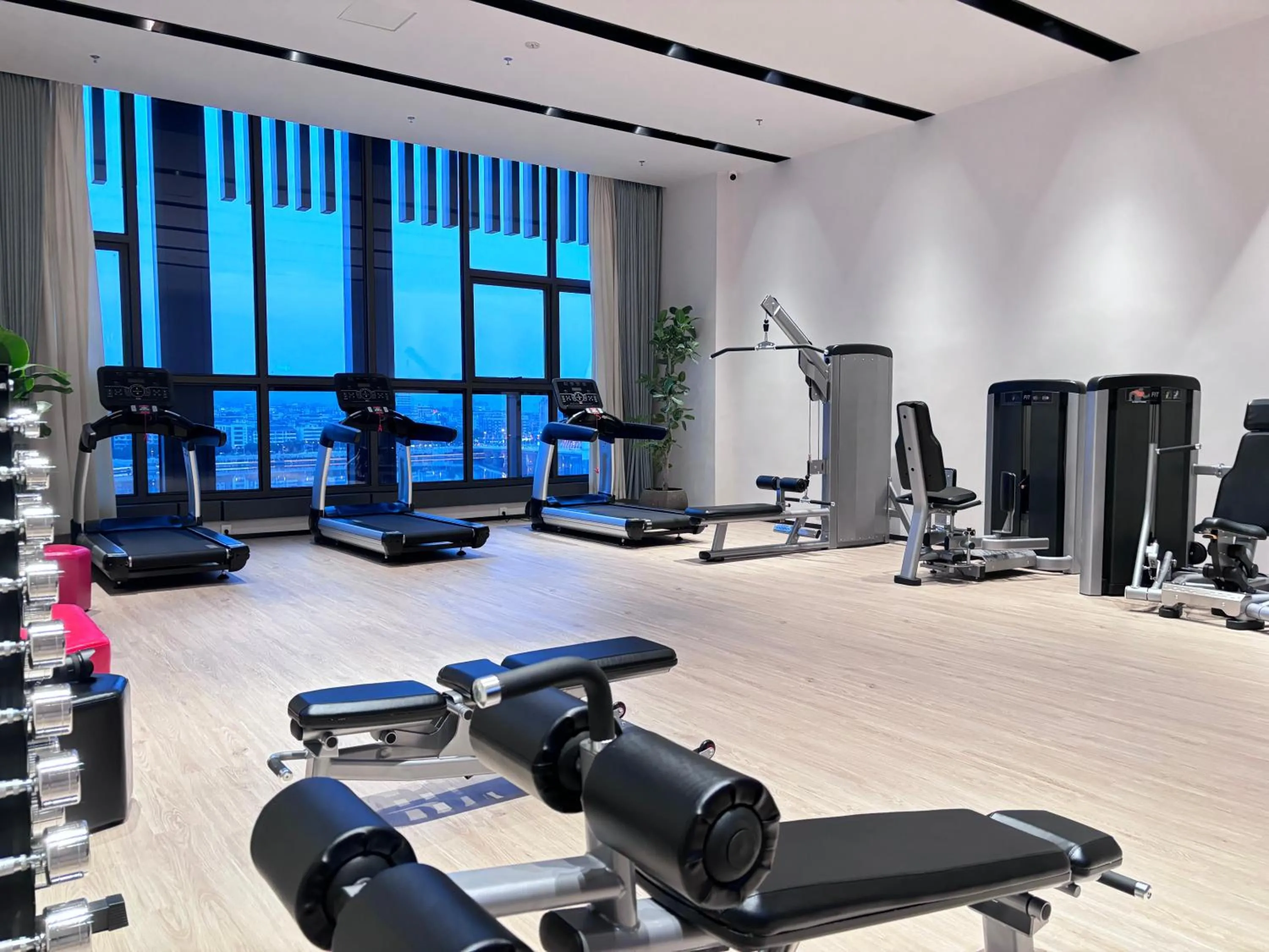 Fitness centre/facilities in Wanda Realm Yudu Ganzhou