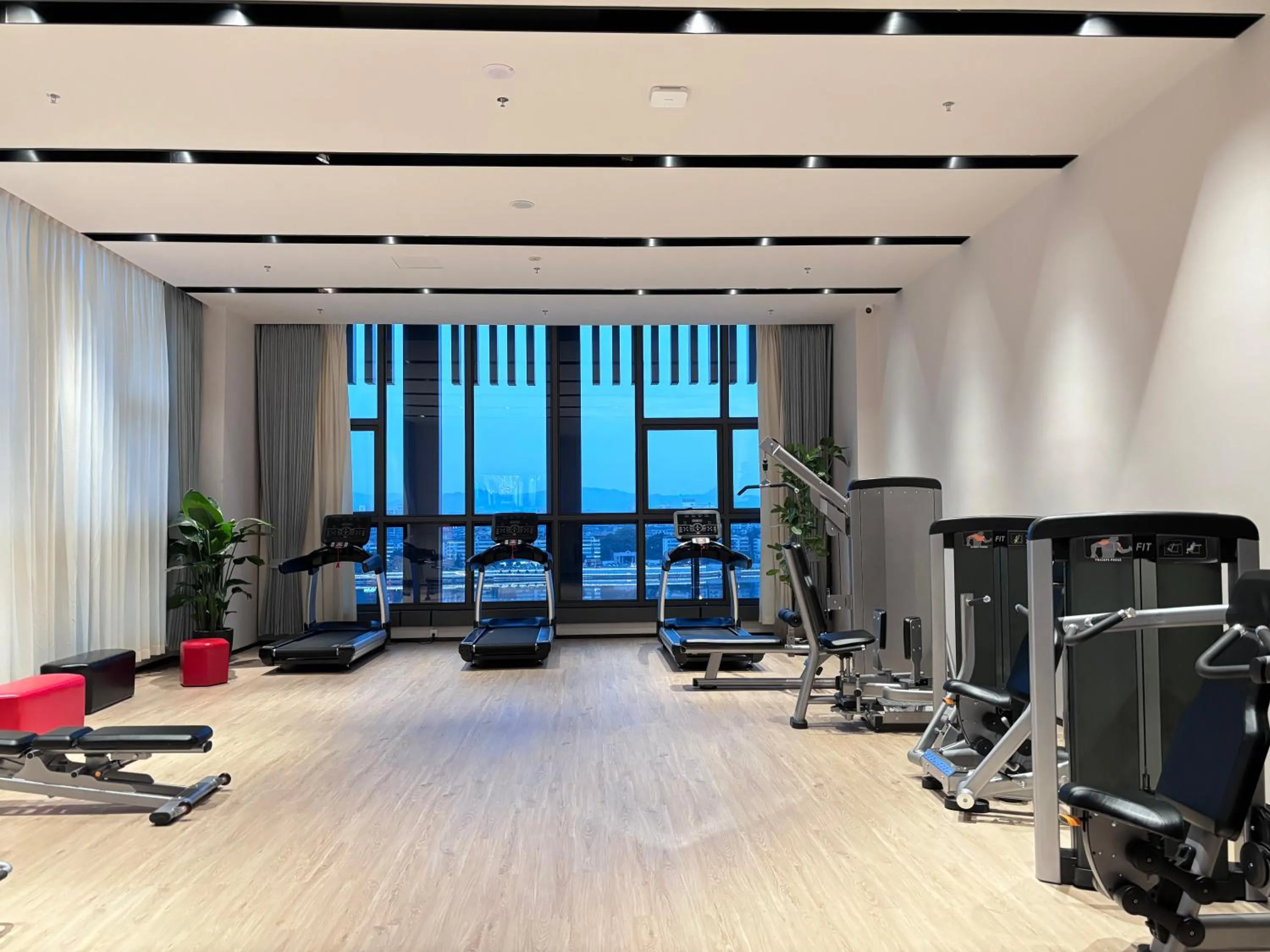 Fitness centre/facilities in Wanda Realm Yudu Ganzhou
