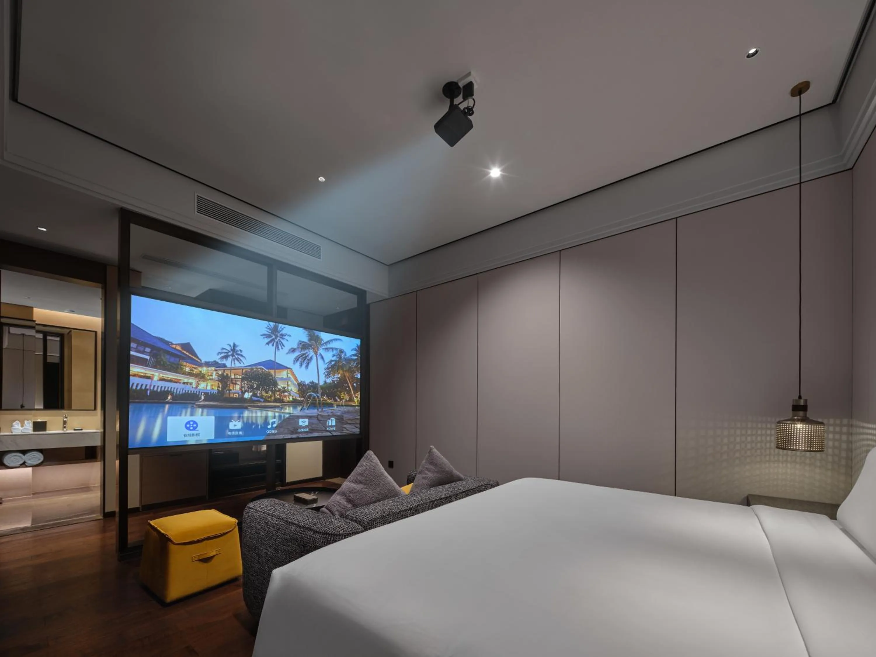 Bed in Wanda Realm Yudu Ganzhou