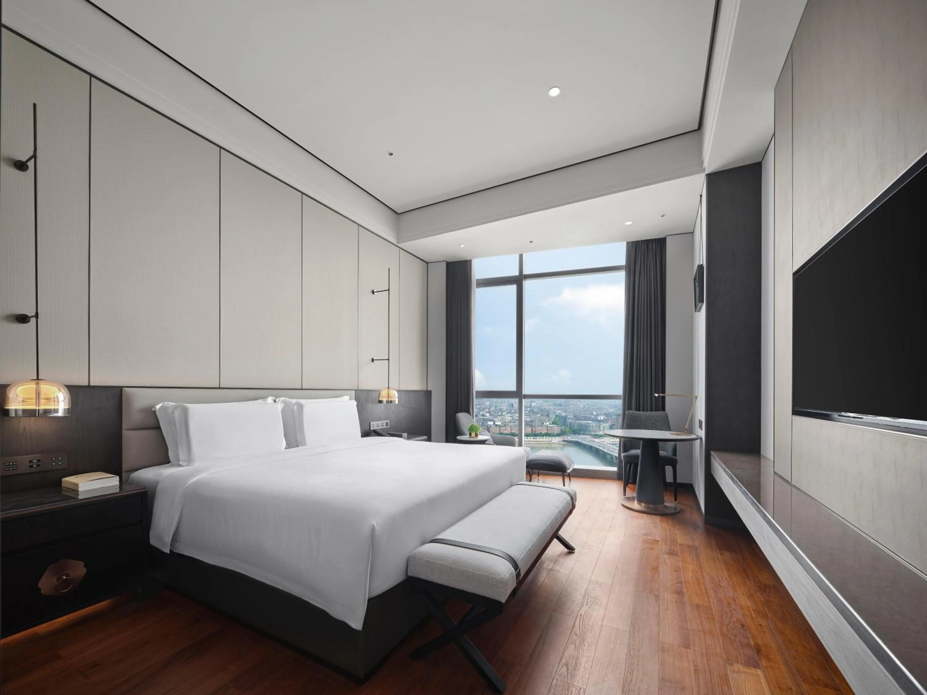 Bed in Wanda Realm Yudu Ganzhou