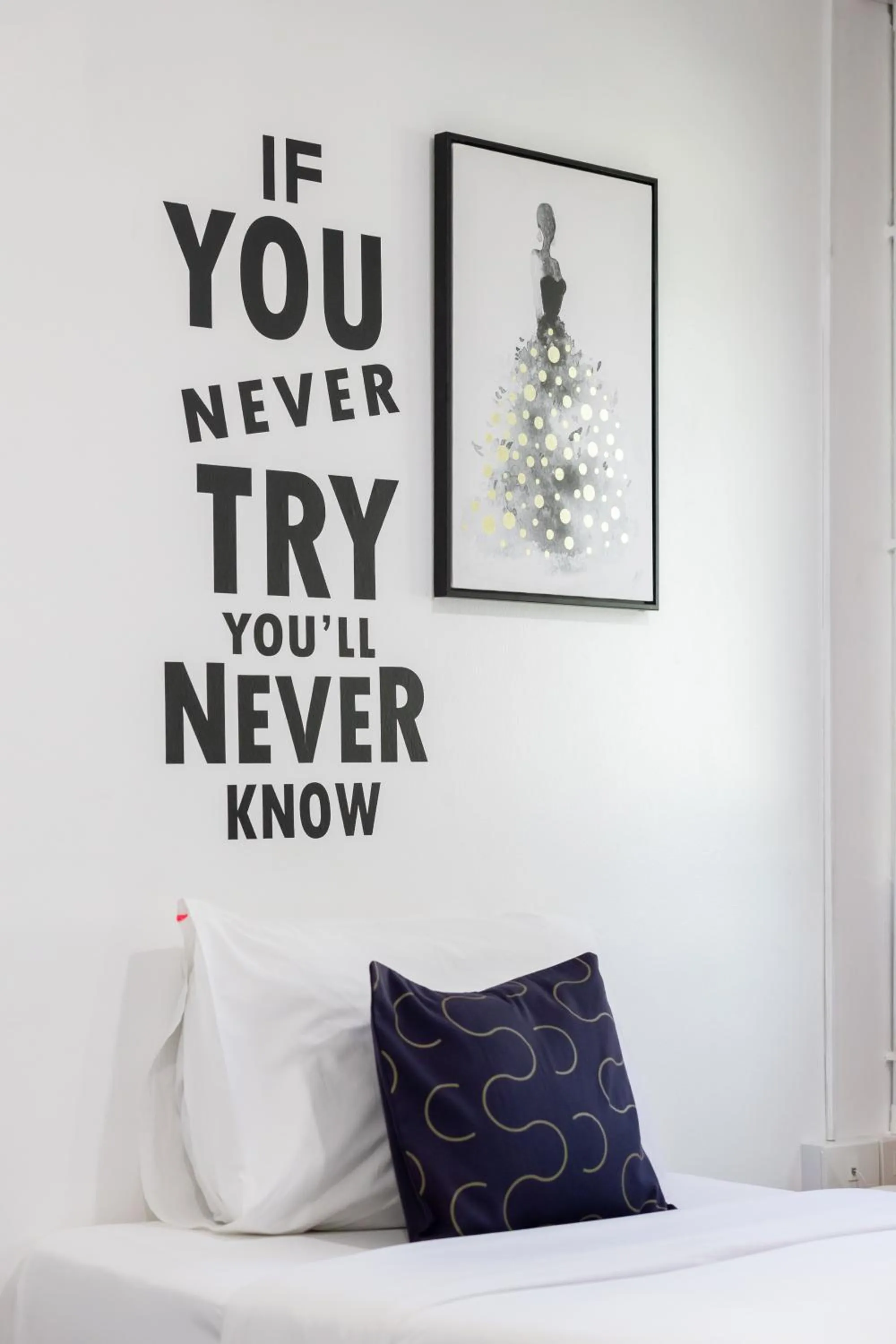 Decorative detail, Bed in Nature Boutique Residence