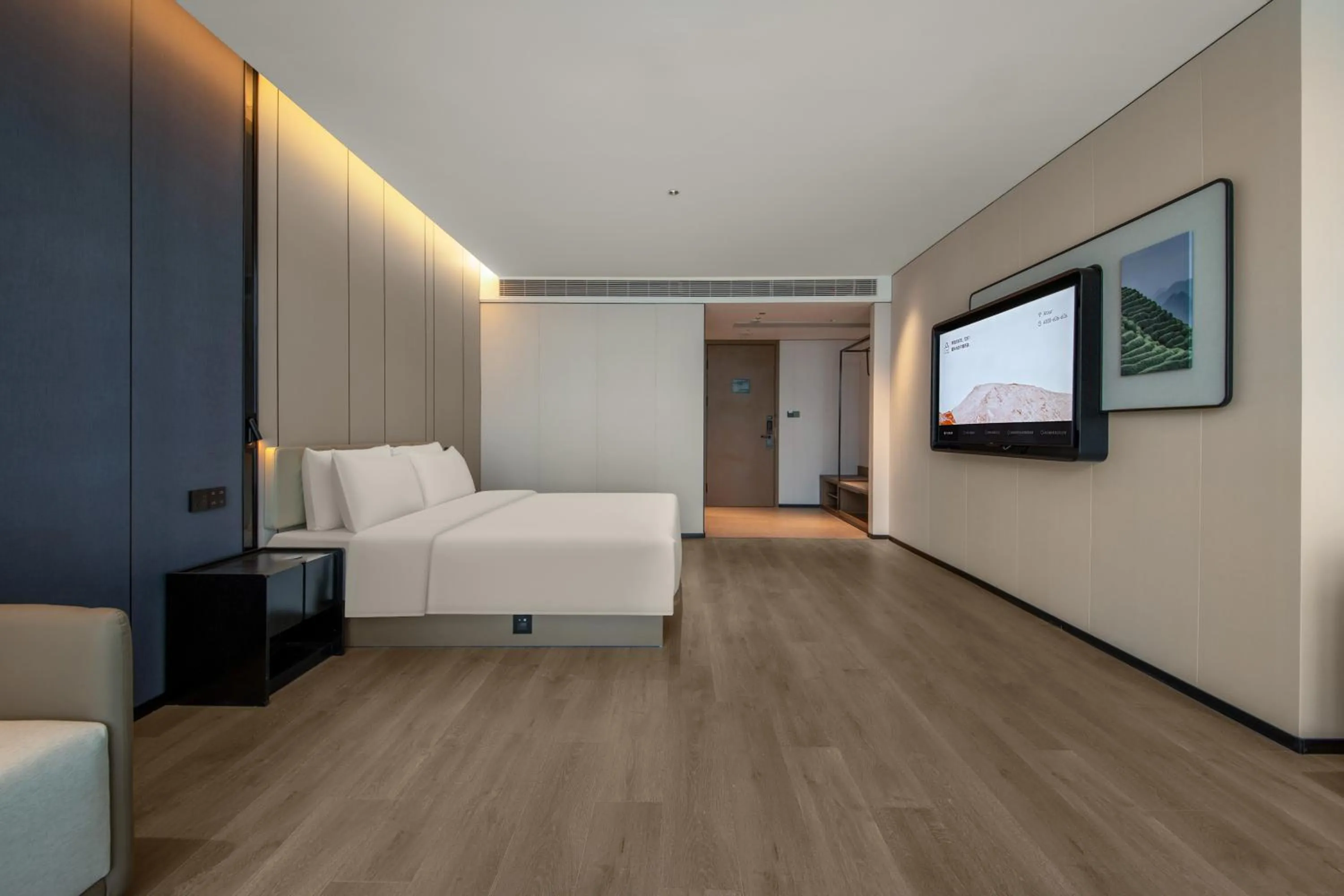 Bed in Atour Hotel Changshu Yunshang Town Mocheng Avenue