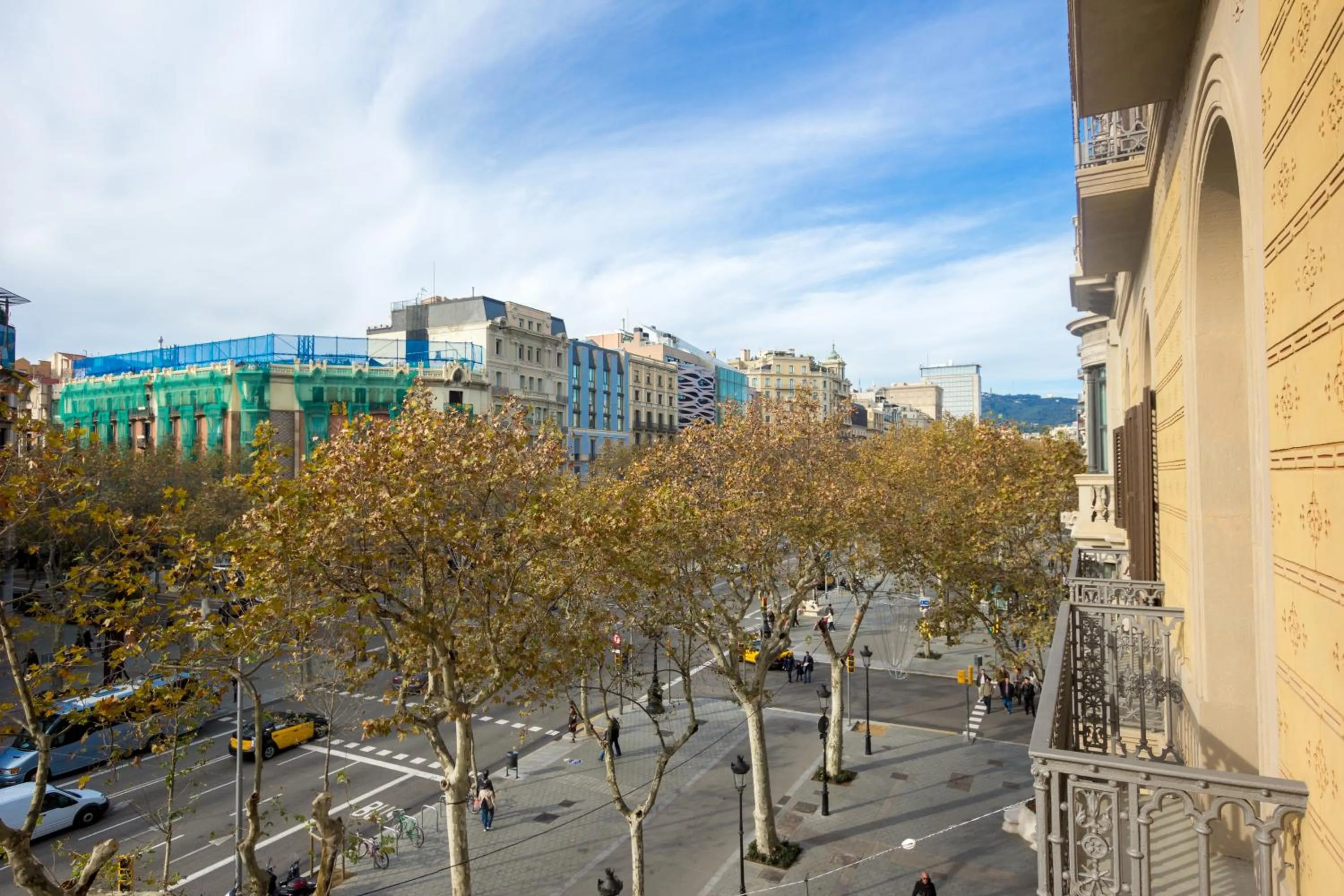 View (from property/room) in Hostalin Barcelona Passeig de Gracia