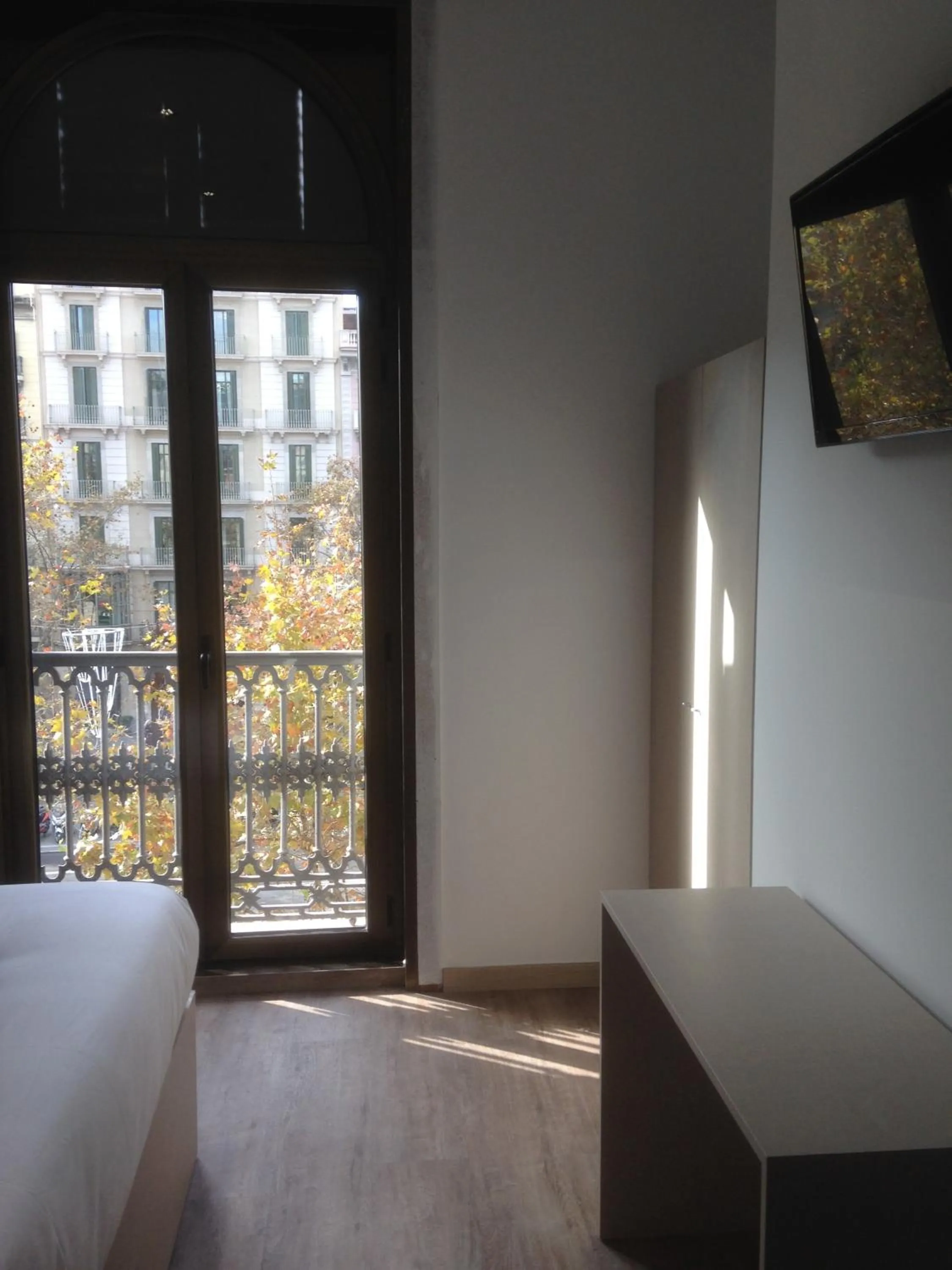 Balcony/Terrace in Hostalin Barcelona Passeig de Gracia