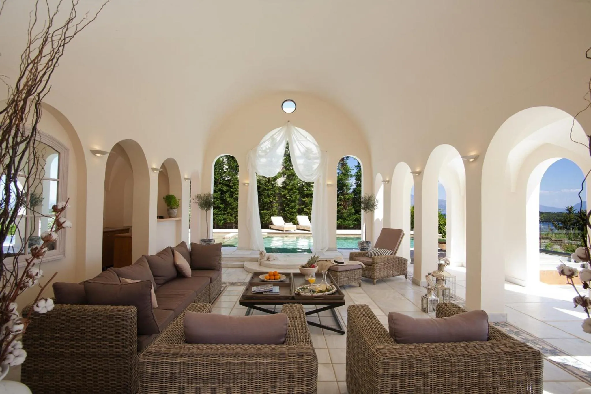 Patio in Villa Veneziano Lefkada