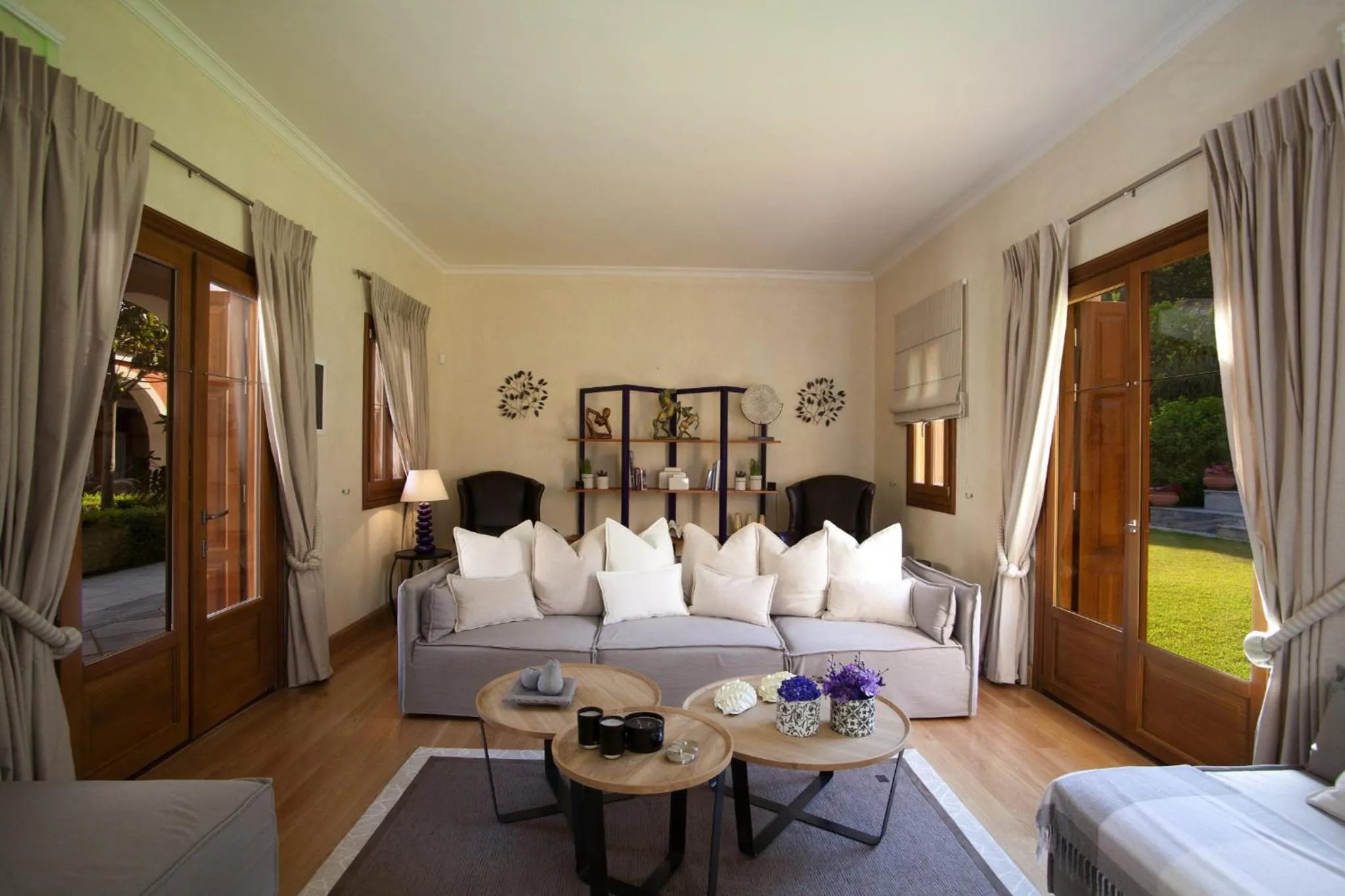 Living room in Villa Veneziano Lefkada