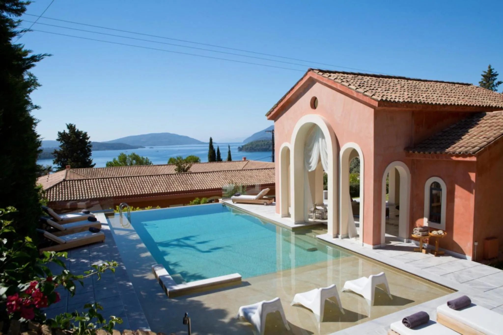 Property building in Villa Veneziano Lefkada