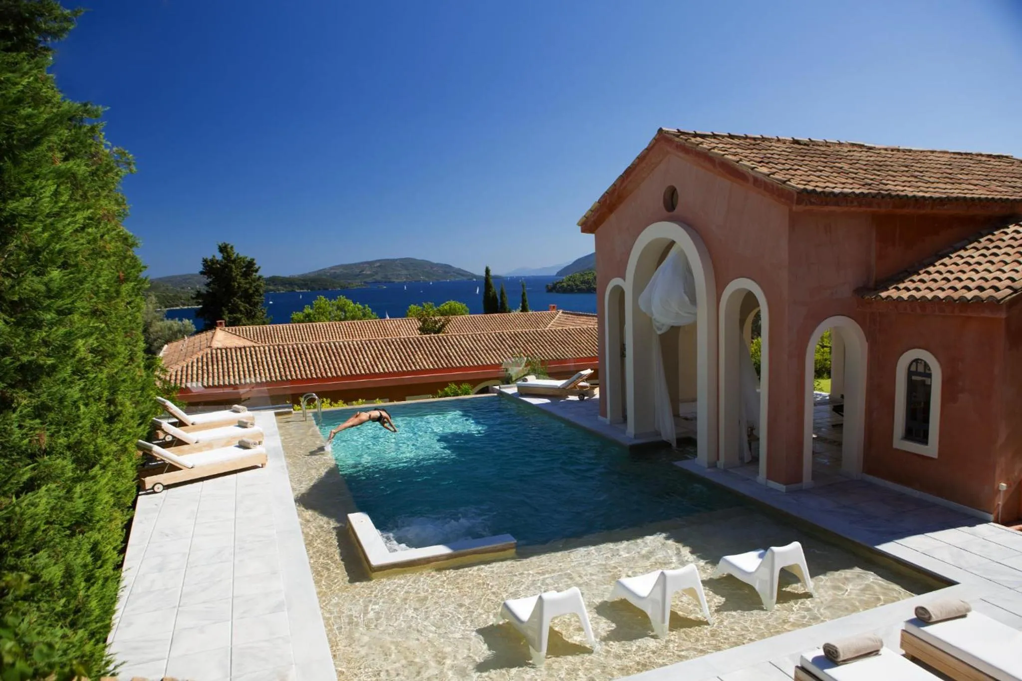 Property building in Villa Veneziano Lefkada