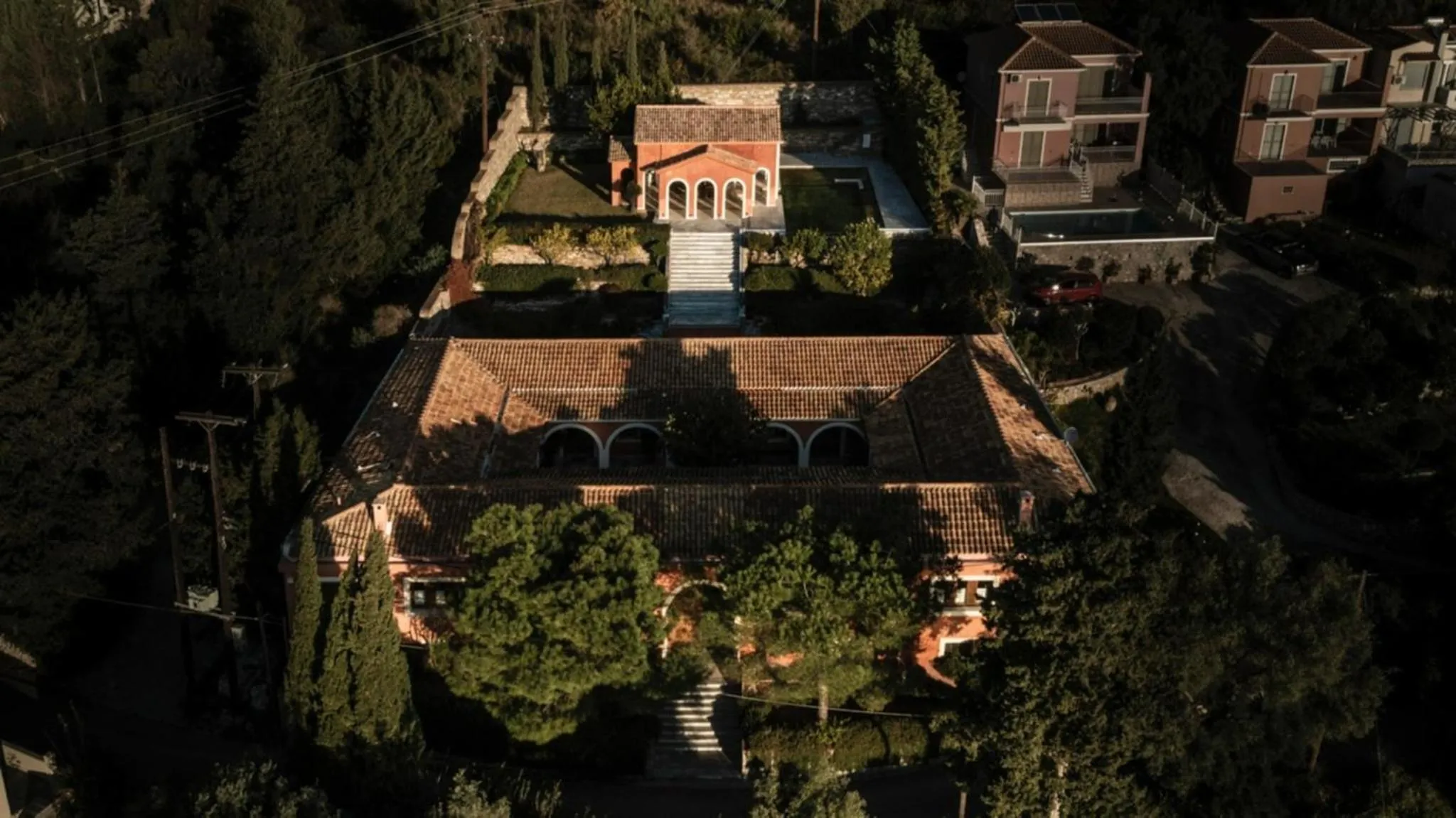 Property building in Villa Veneziano Lefkada