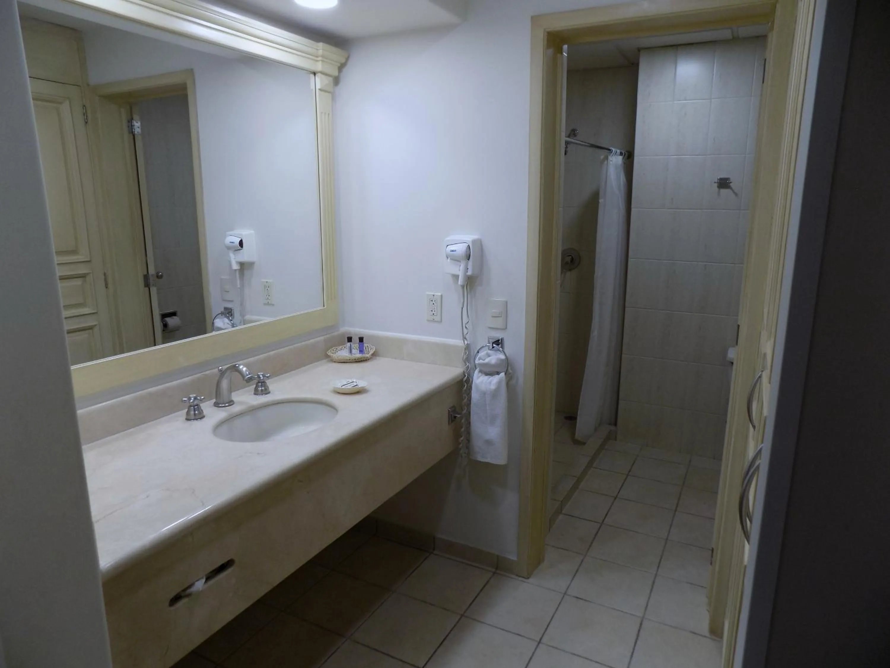 Bathroom in Hotel Real de Minas Bajio