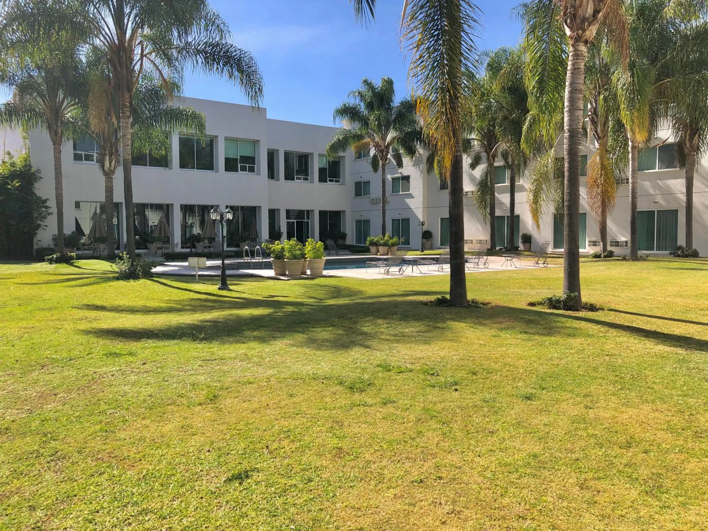 Garden in Hotel Real de Minas Bajio
