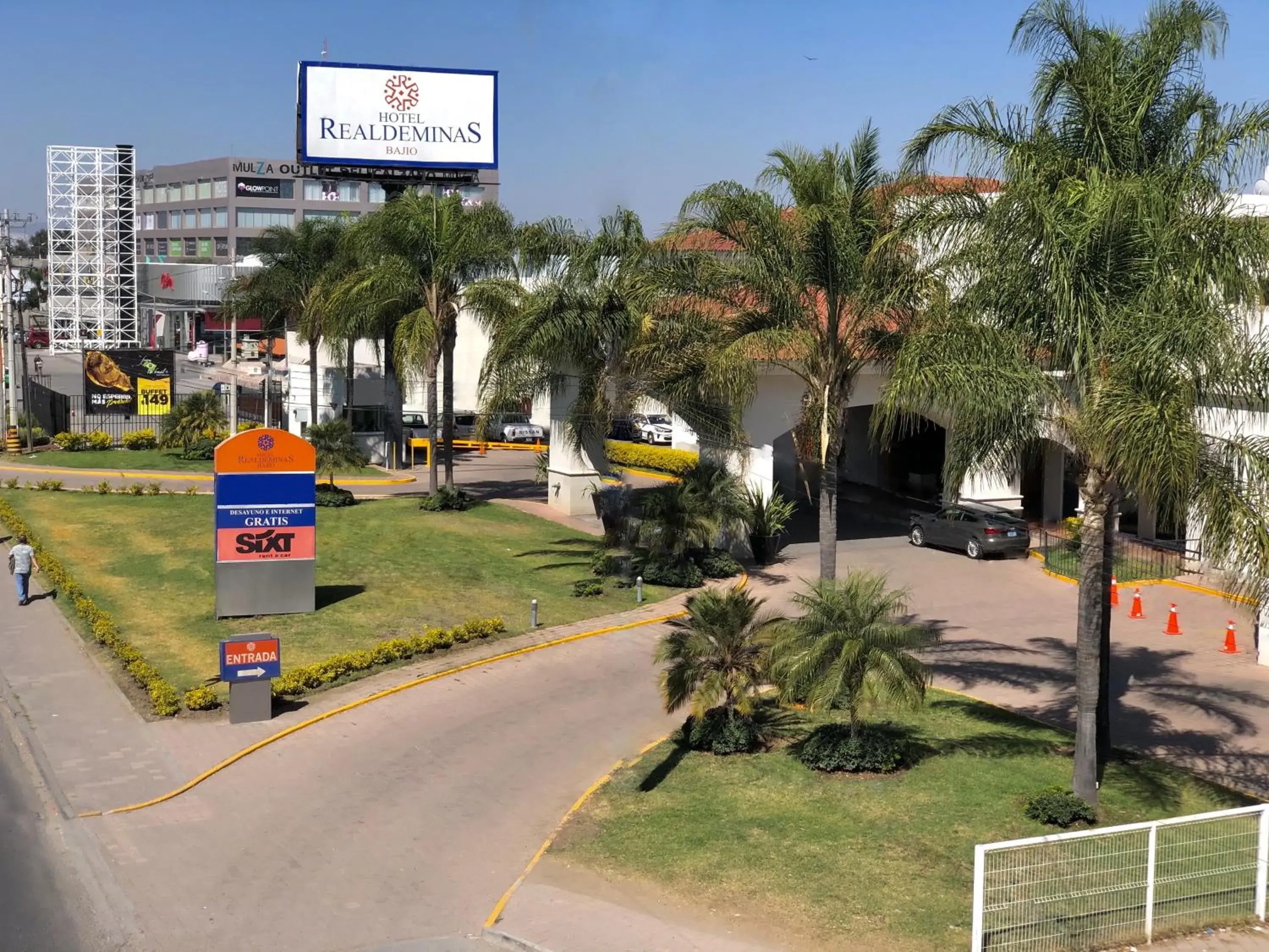 Facade/entrance in Hotel Real de Minas Bajio Facade/entrance in Hotel Real de Minas Bajio