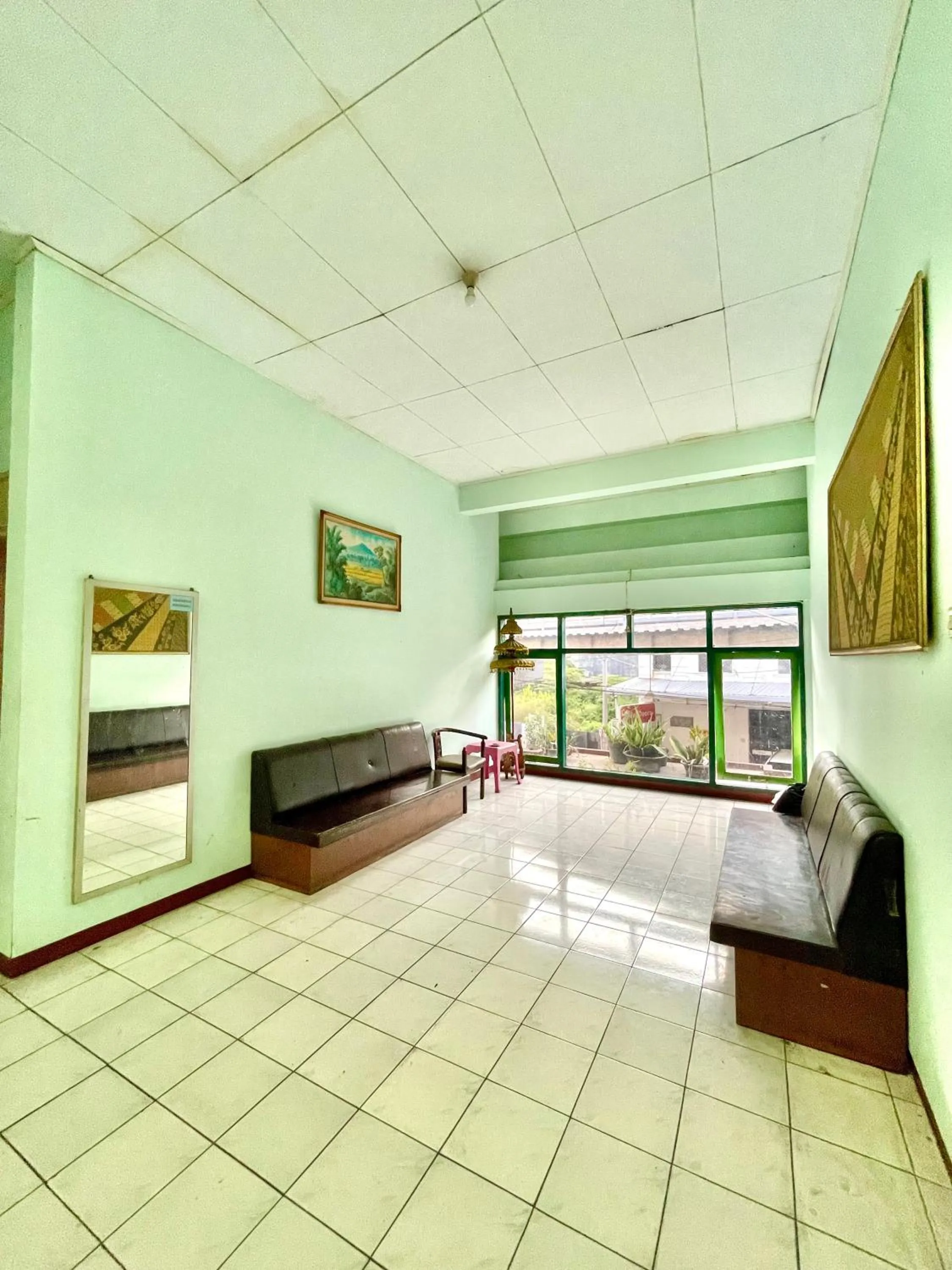 Seating area in Hotel Tirtonadi Permai