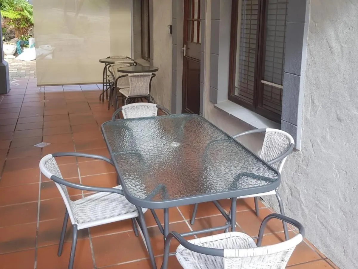 Patio in Grace Walk Guest House