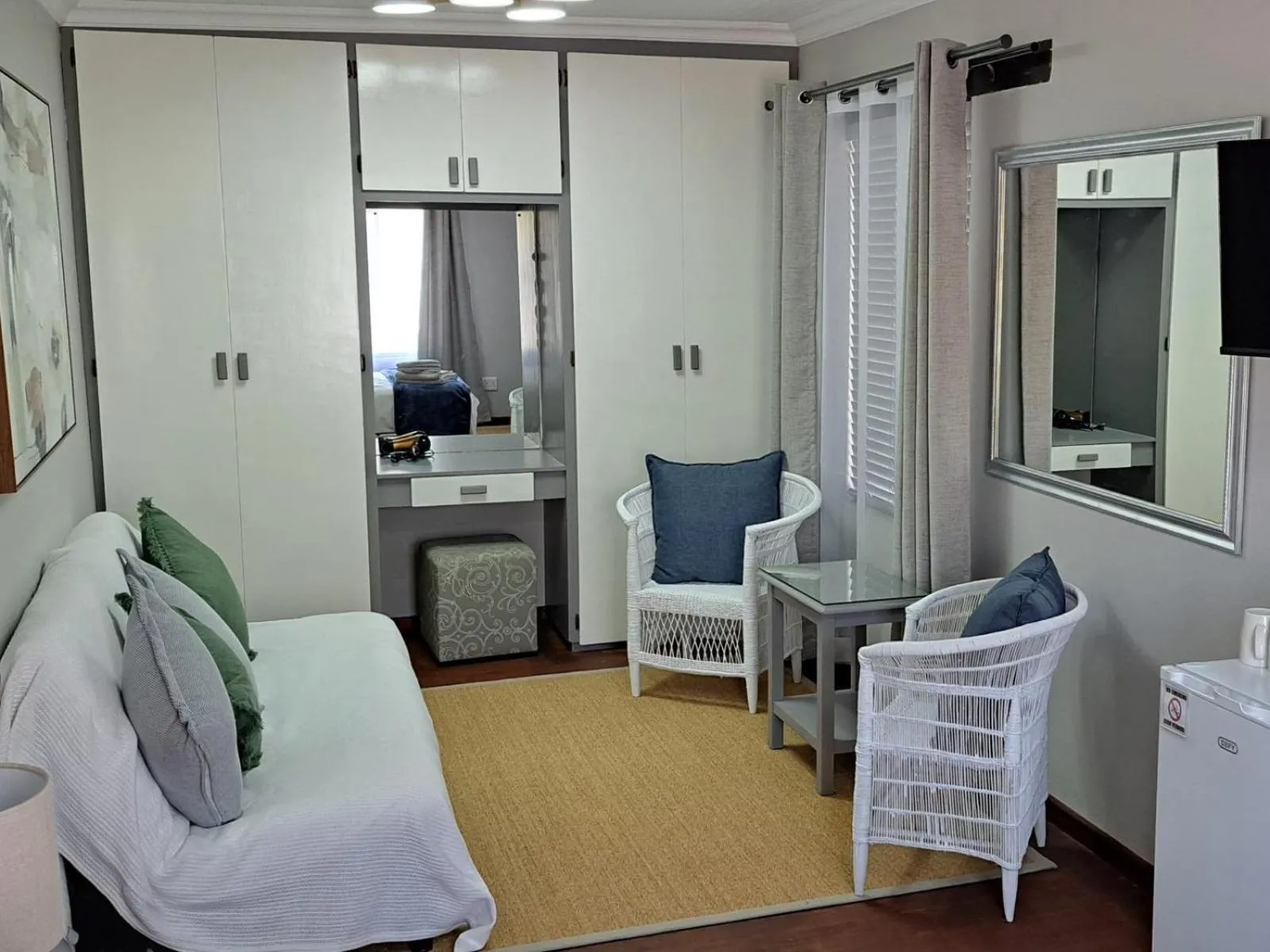 Seating area in Grace Walk Guest House