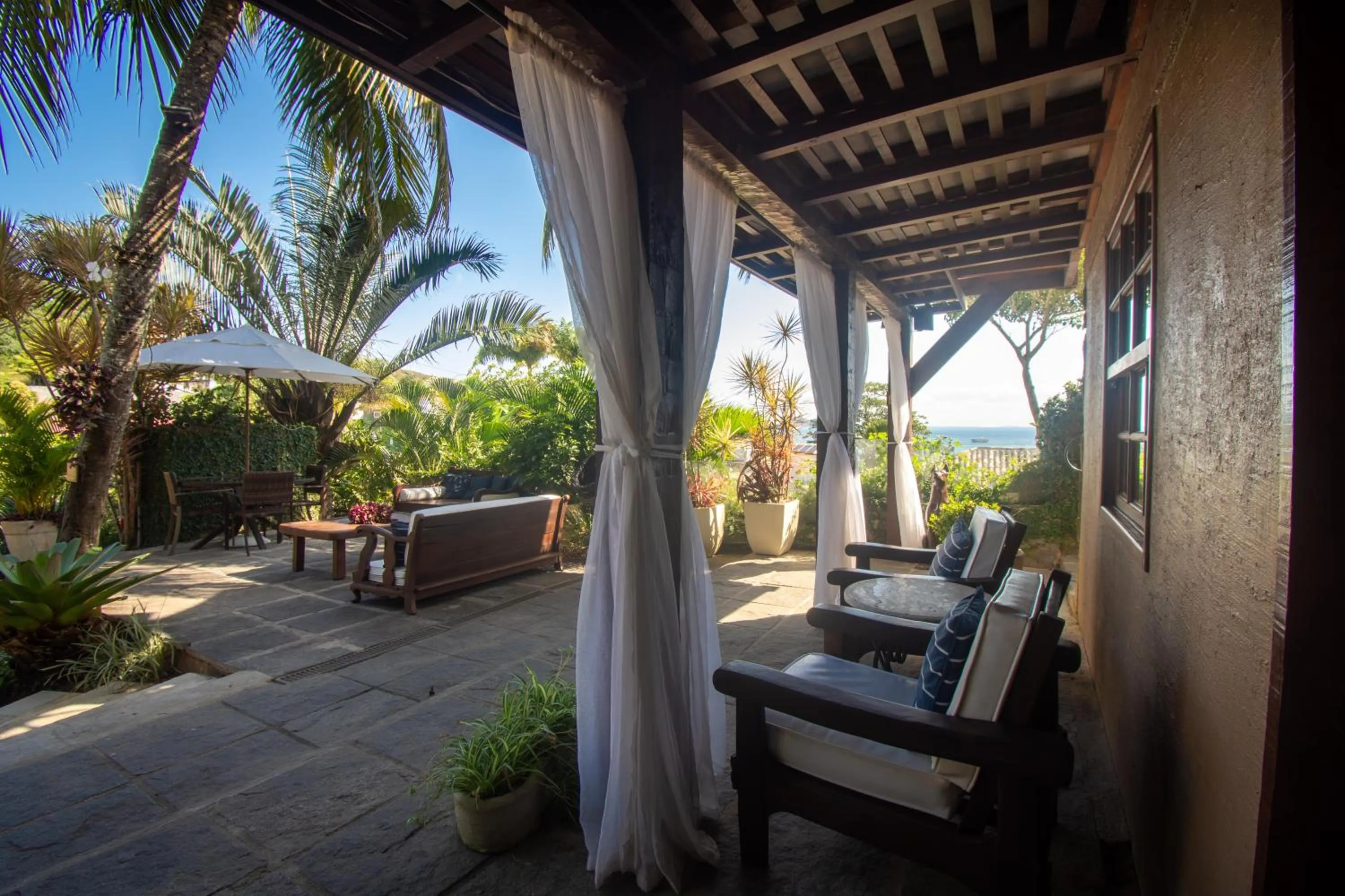 Property building in Pousada Praia João Fernandes