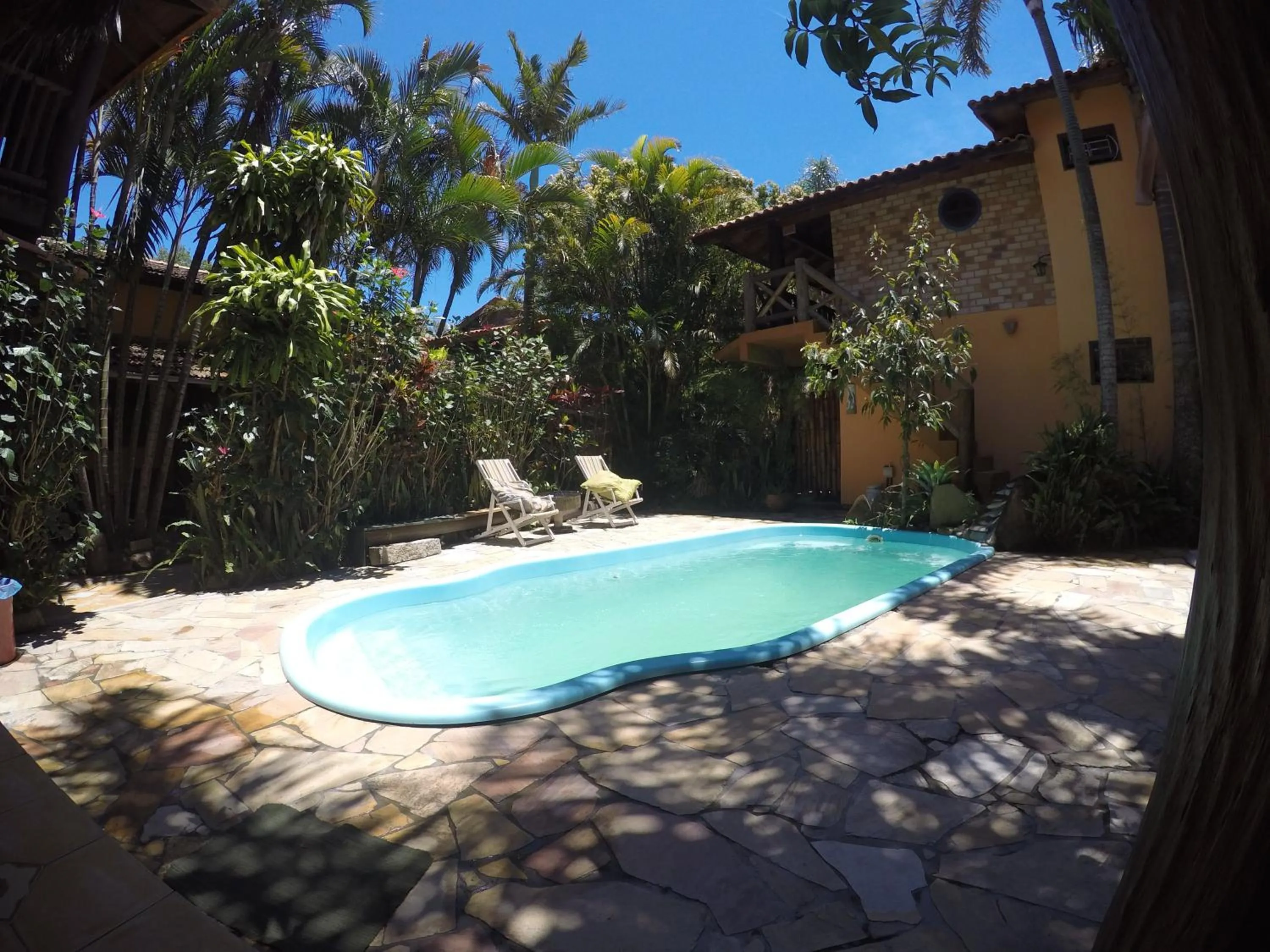 Swimming pool in Pousada Kalua Praia
