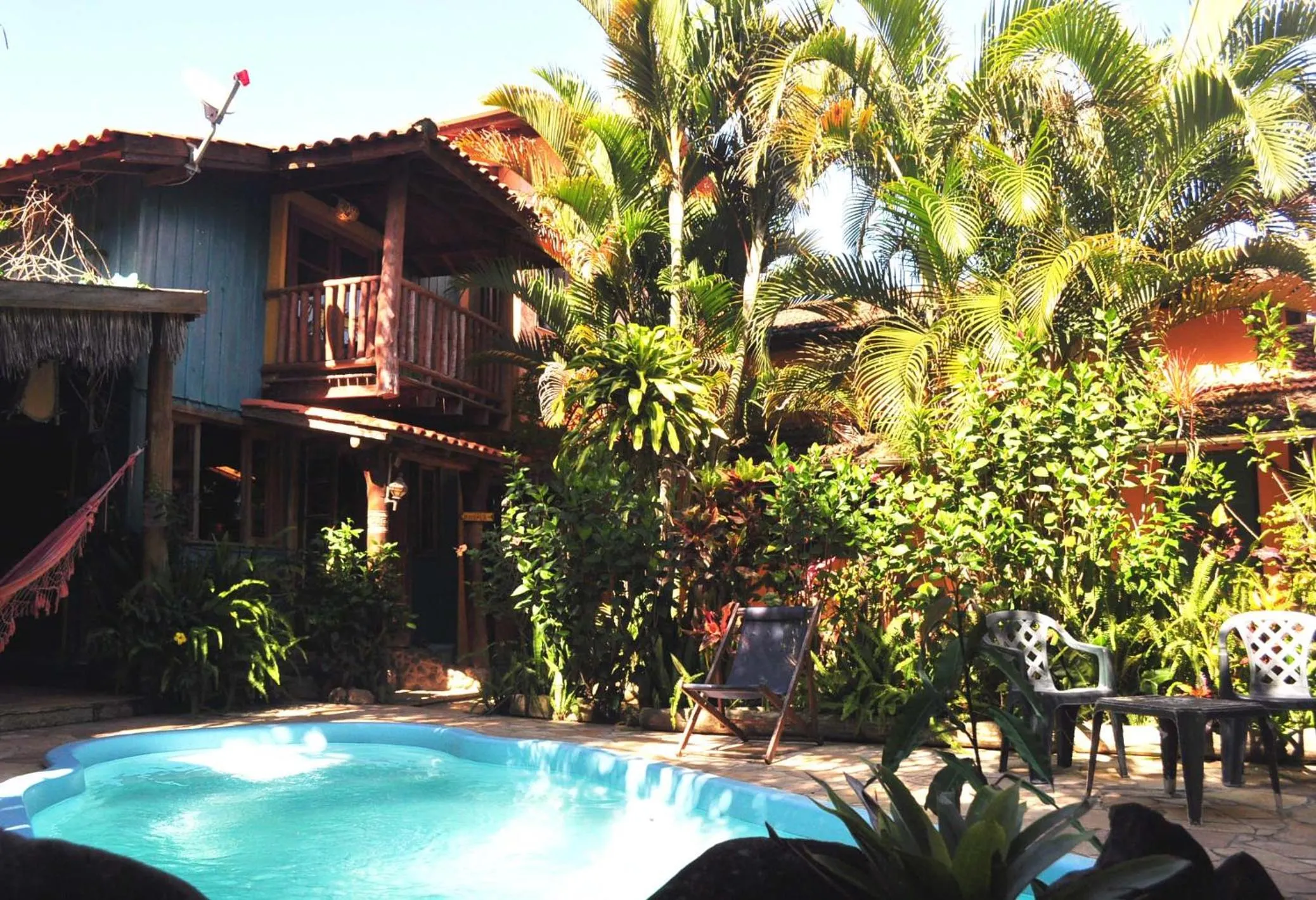 Patio in Pousada Kalua Praia