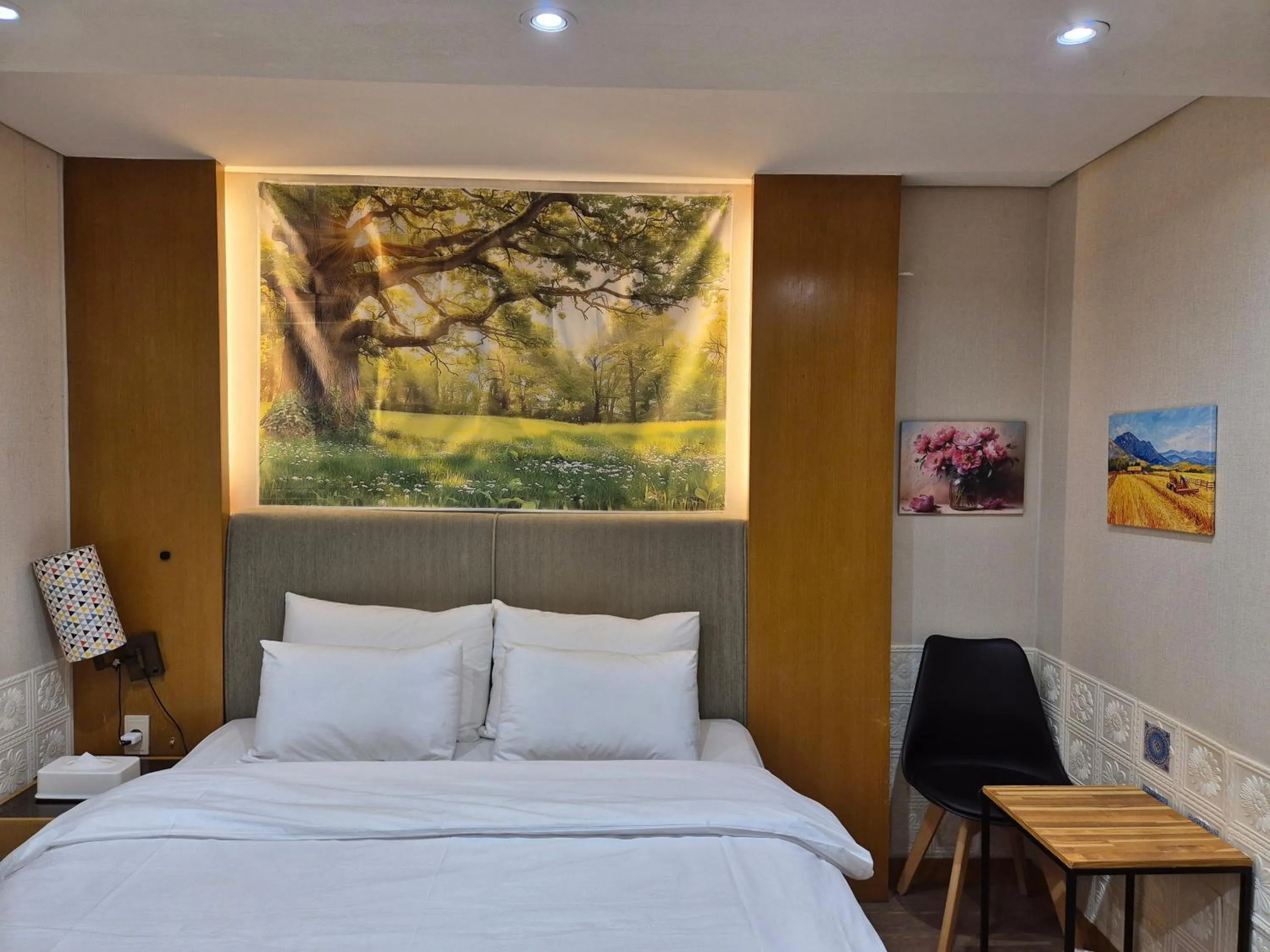 Bed in New Day Hotel Gangnam