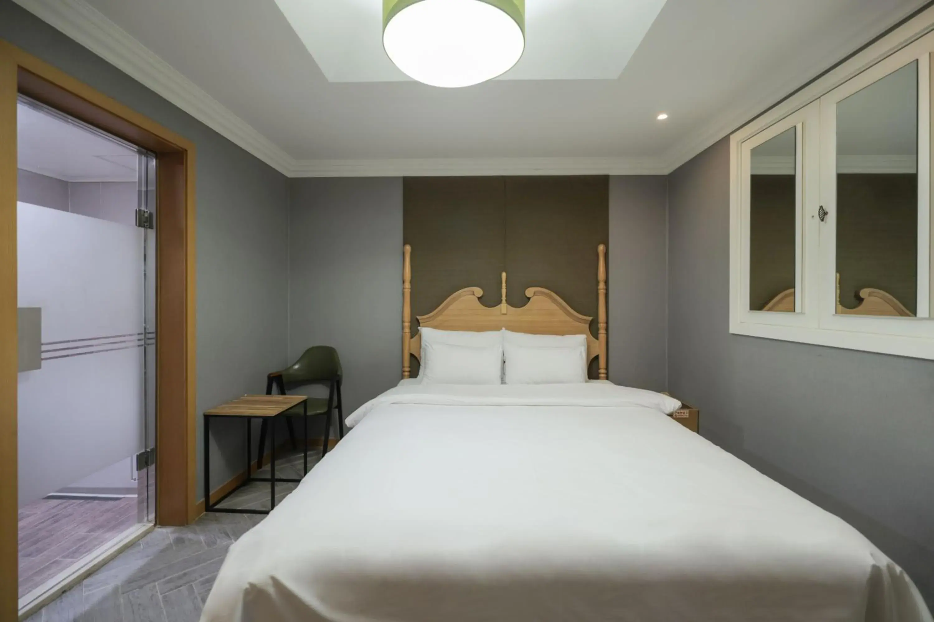 Bed in New Day Hotel Gangnam Bed in New Day Hotel Gangnam