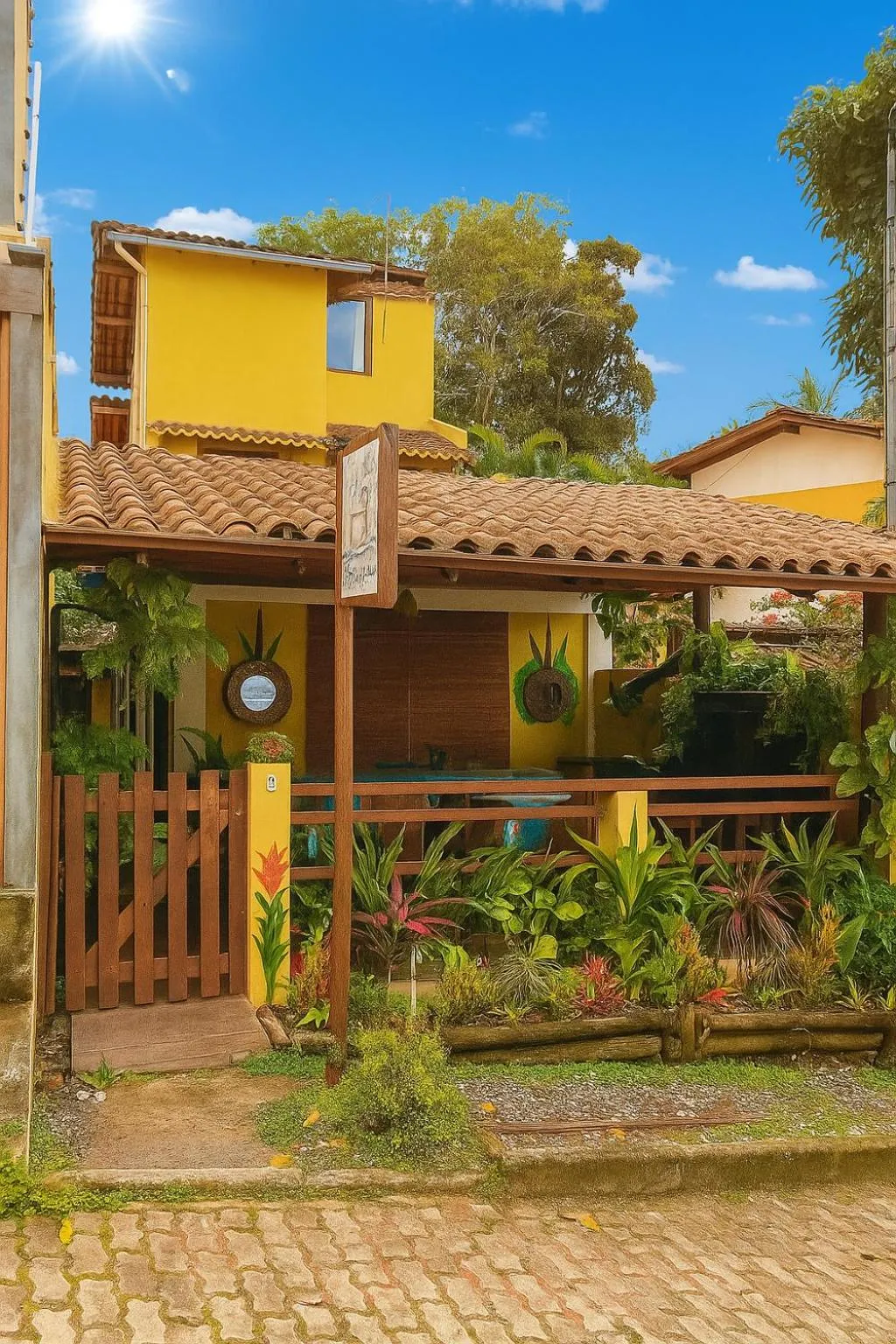 Property building in Pousada Arraial Suites